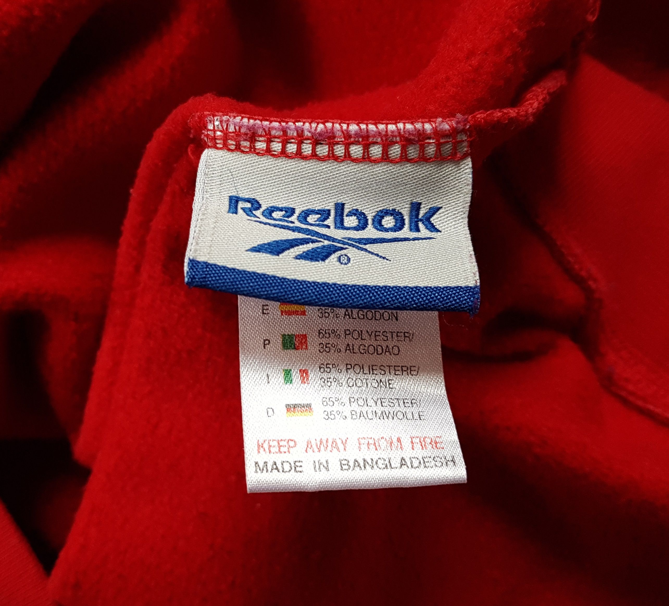 Reebok Reebok Y2K Vintage Big Logo Sweatshirt Pullover Size US XS / EU 42 / 0 - 8 Thumbnail