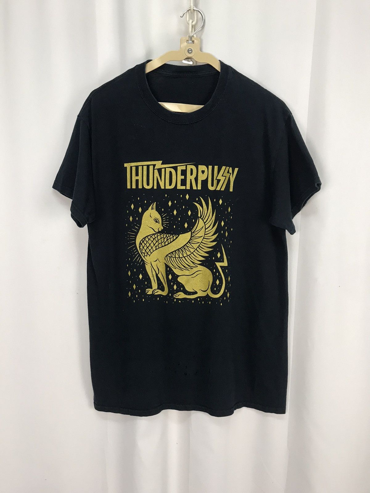 Other Thunder pussy printed distressed tshirt Size US M / EU 48-50 / 2 - 5 Thumbnail
