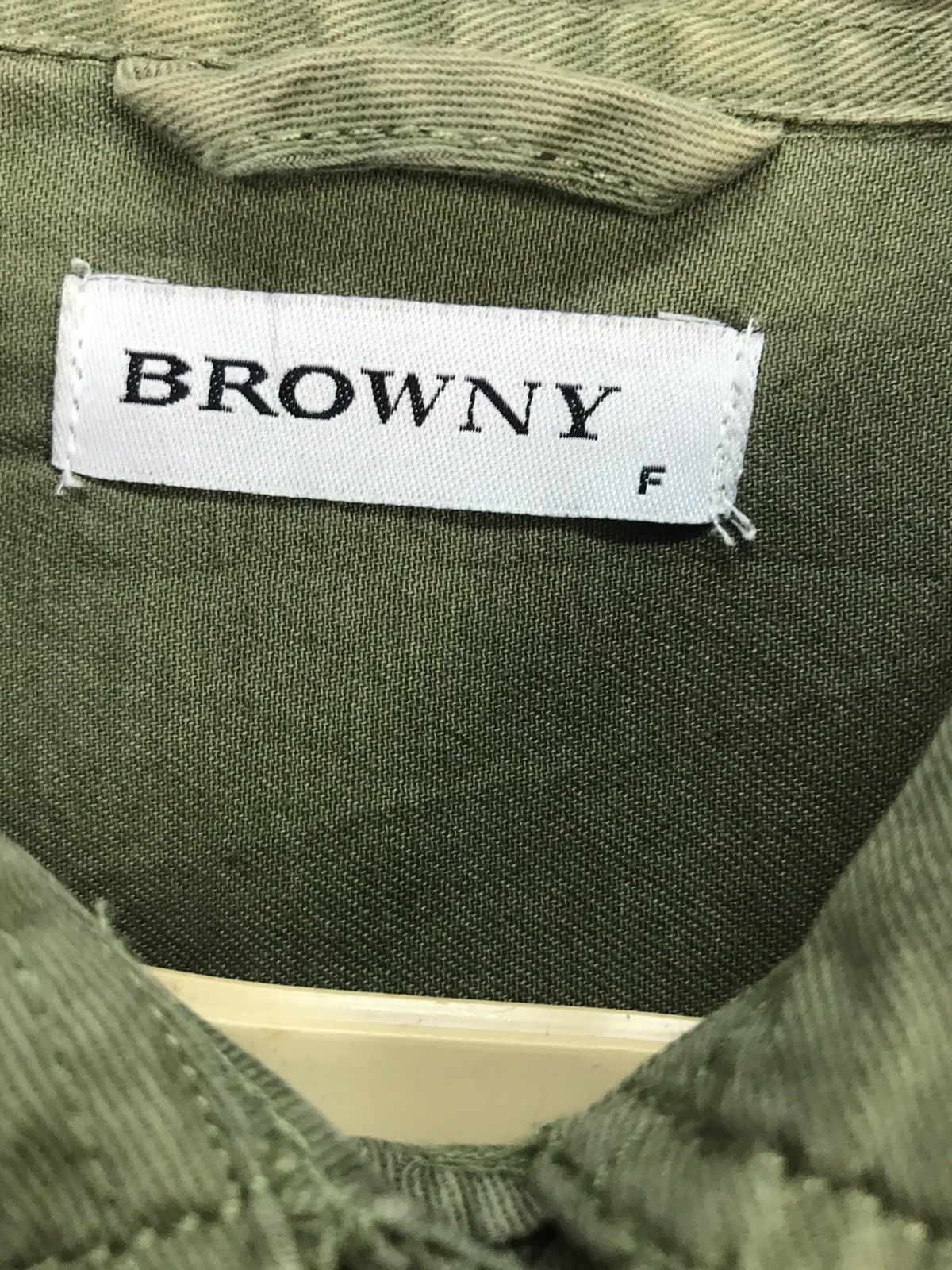 Japanese Brand Military fashion croptop button up with patches by browny Size M / US 6-8 / IT 42-44 - 5 Thumbnail