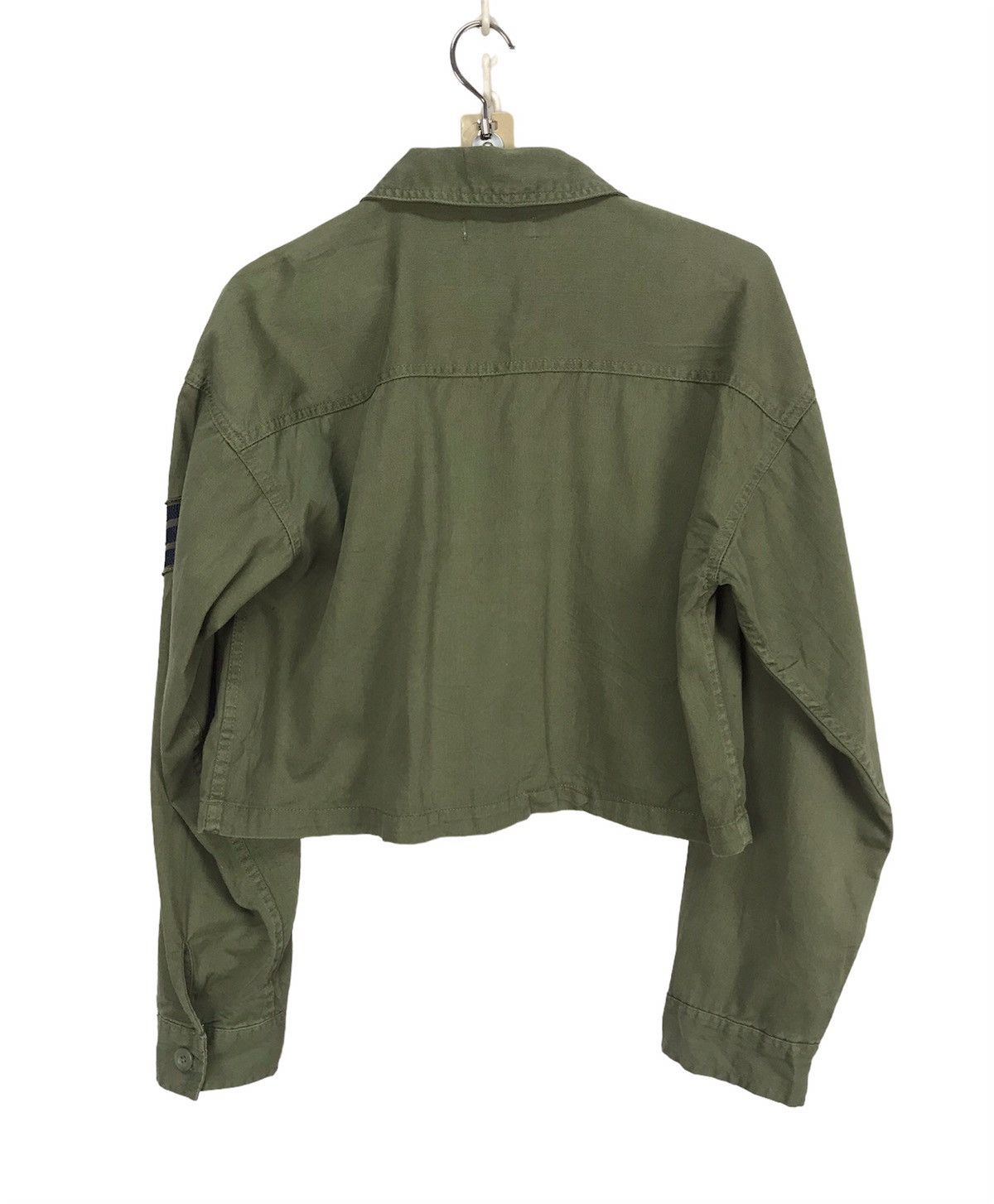 Japanese Brand Military fashion croptop button up with patches by browny Size M / US 6-8 / IT 42-44 - 2 Thumbnail