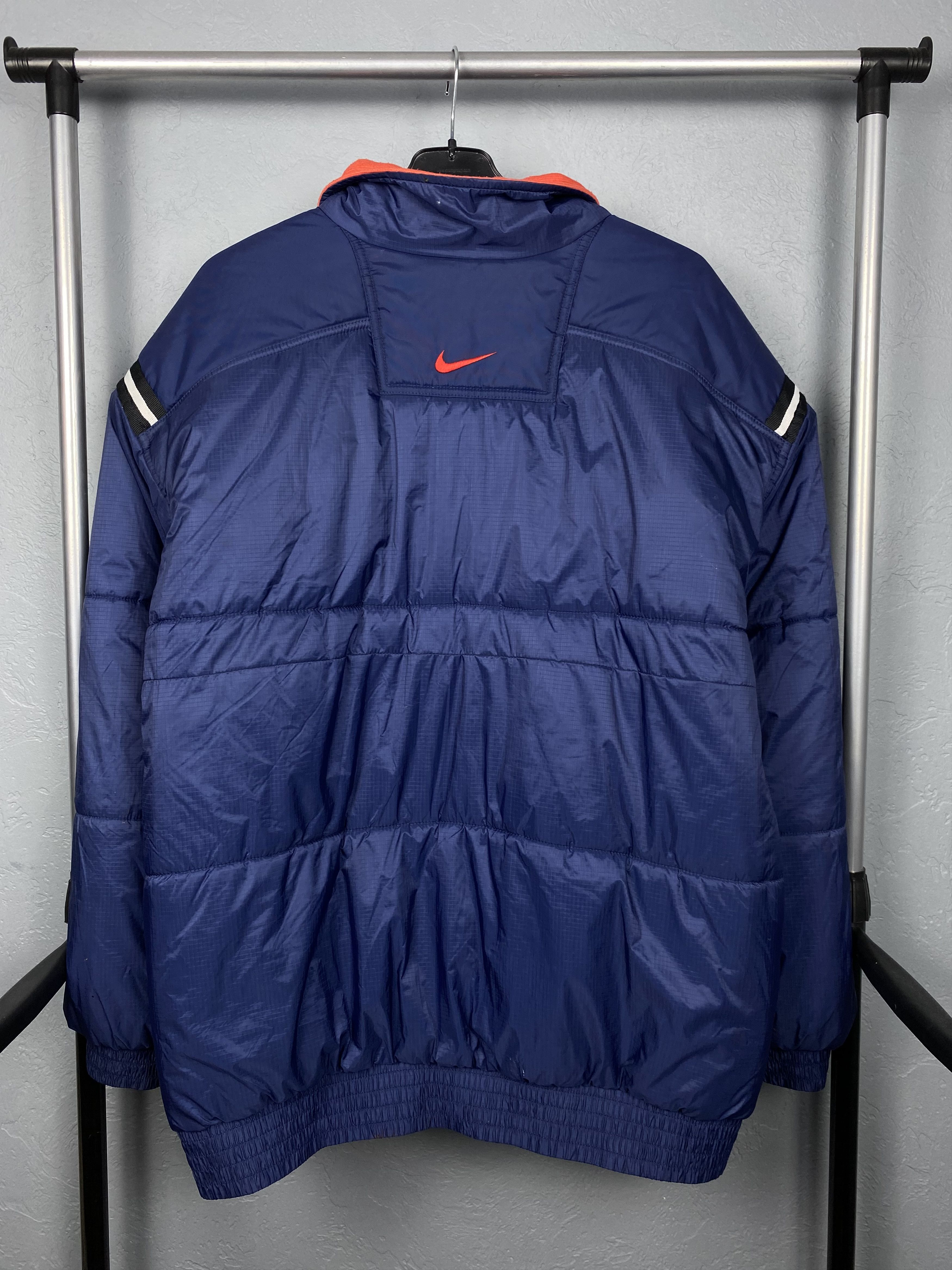 Nike × Vintage Nike 90s Vintage Puffer Jacket Size US XL / EU 56 / 4 - 9 Thumbnail