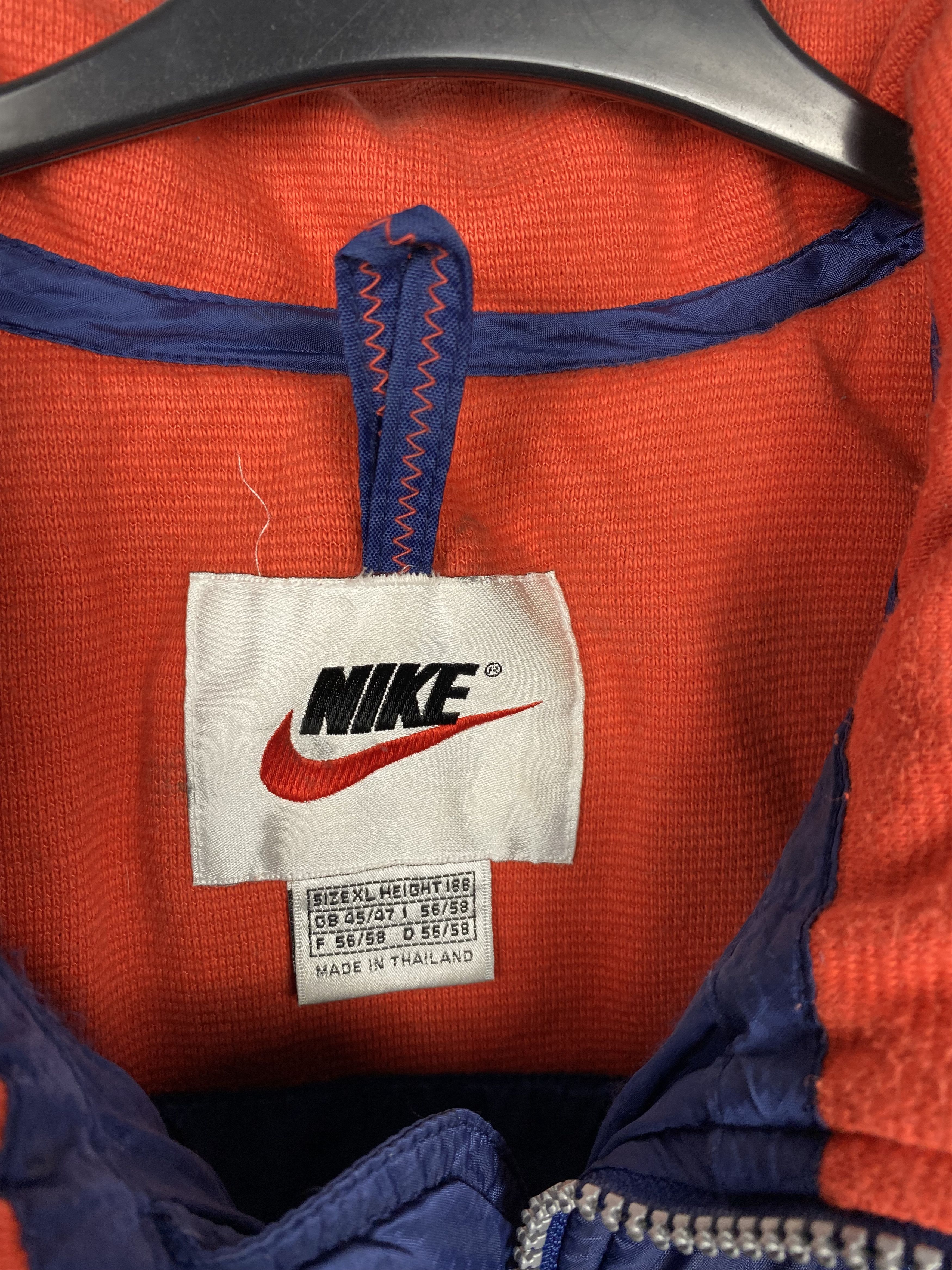 Nike × Vintage Nike 90s Vintage Puffer Jacket Size US XL / EU 56 / 4 - 4 Thumbnail