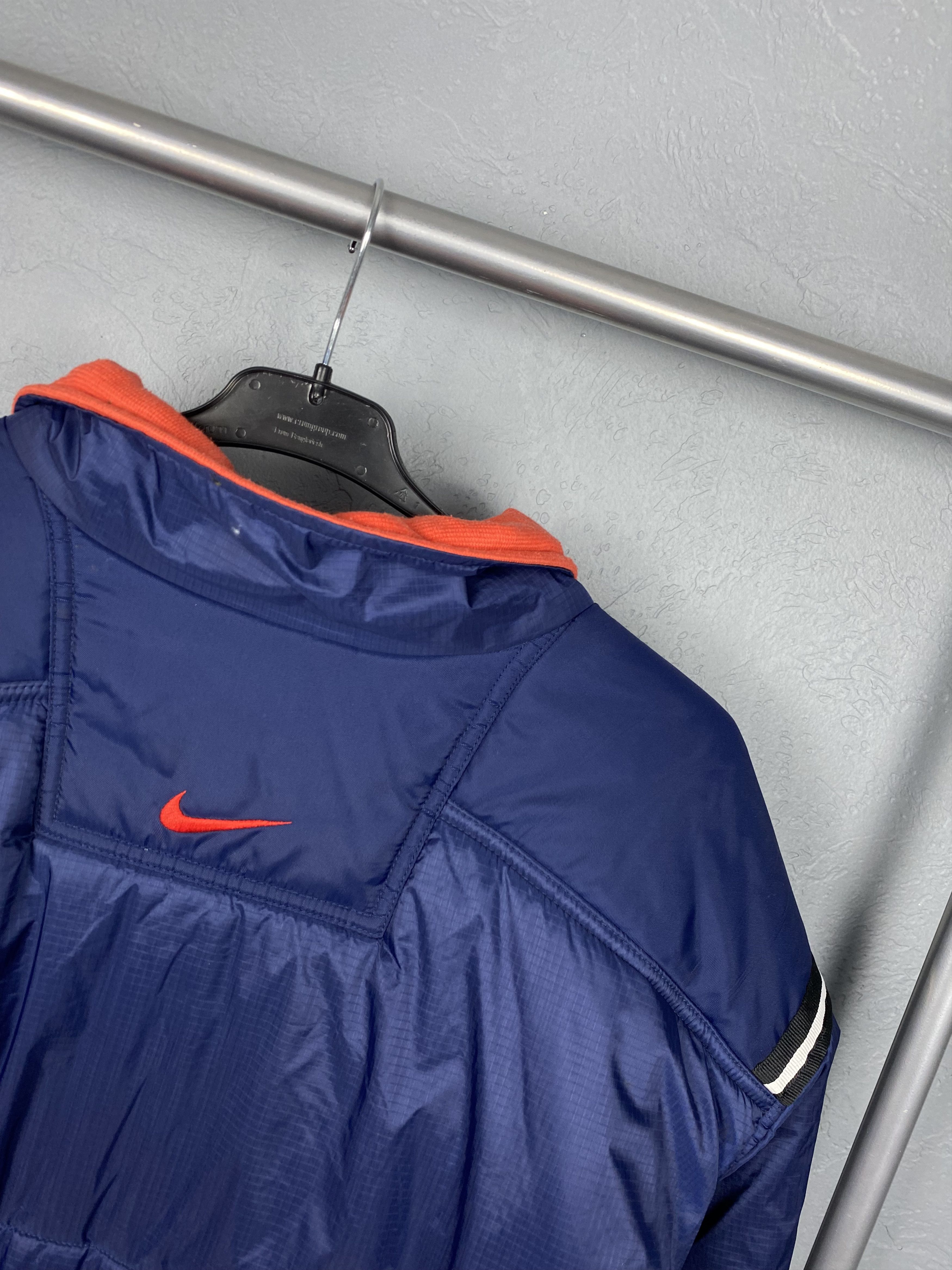 Nike × Vintage Nike 90s Vintage Puffer Jacket Size US XL / EU 56 / 4 - 11 Thumbnail