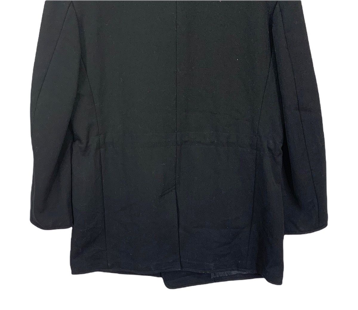 Yohji Yamamoto Vintage Yohji Yamamoto Japanese Brand Black Heavy Coat Size US M / EU 48-50 / 2 - 18 Thumbnail