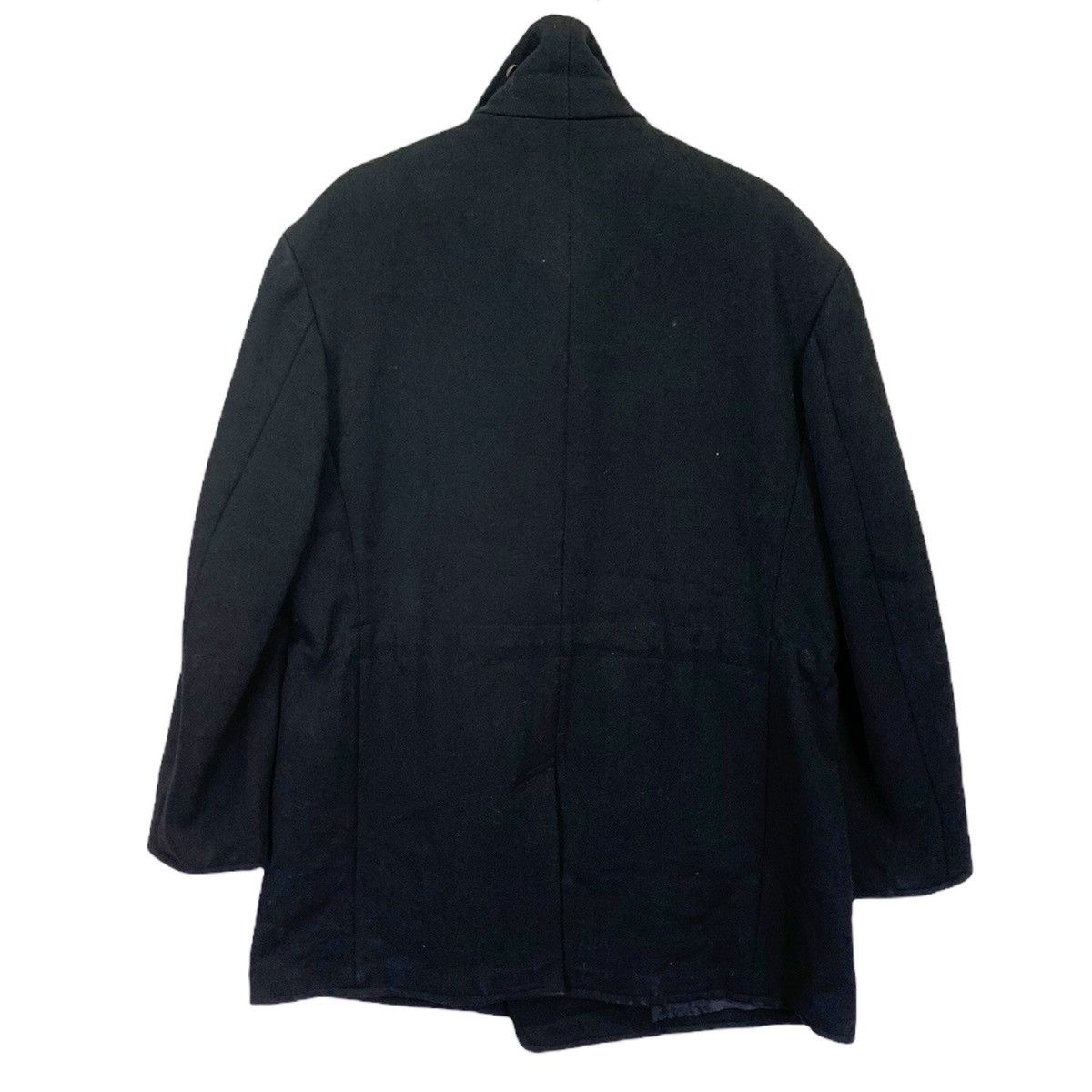 Yohji Yamamoto Vintage Yohji Yamamoto Japanese Brand Black Heavy Coat Size US M / EU 48-50 / 2 - 16 Thumbnail