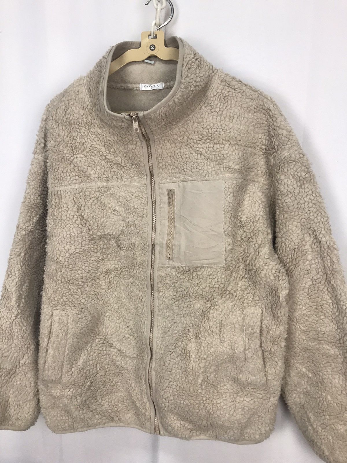 Japanese Brand Deep pile Fleece zipper jacket by colza Size US M / EU 48-50 / 2 - 6 Thumbnail