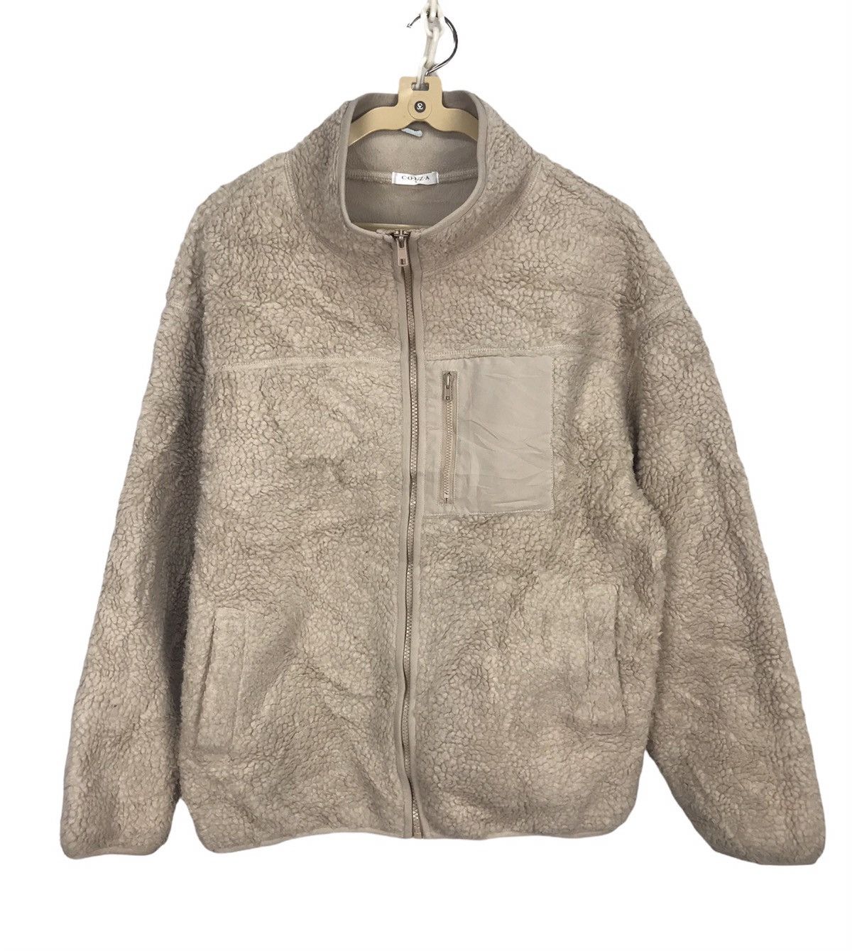 Japanese Brand Deep pile Fleece zipper jacket by colza Size US M / EU 48-50 / 2 - 1 Thumbnail