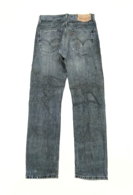 Vintage Faded Blue Wash Vintage Levi's 501 Distressed Jeans 31x33 | Grailed