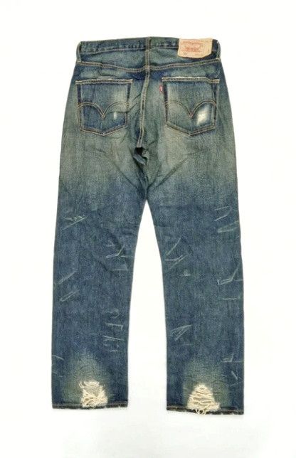 Levi's Vintage Levi's 501 Distressed Jeans 34x32 Size US 34 / EU 50 - 2 Thumbnail