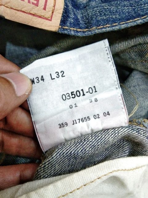 Levi's Vintage Levi's 501 Distressed Jeans 34x32 Size US 34 / EU 50 - 10 Thumbnail