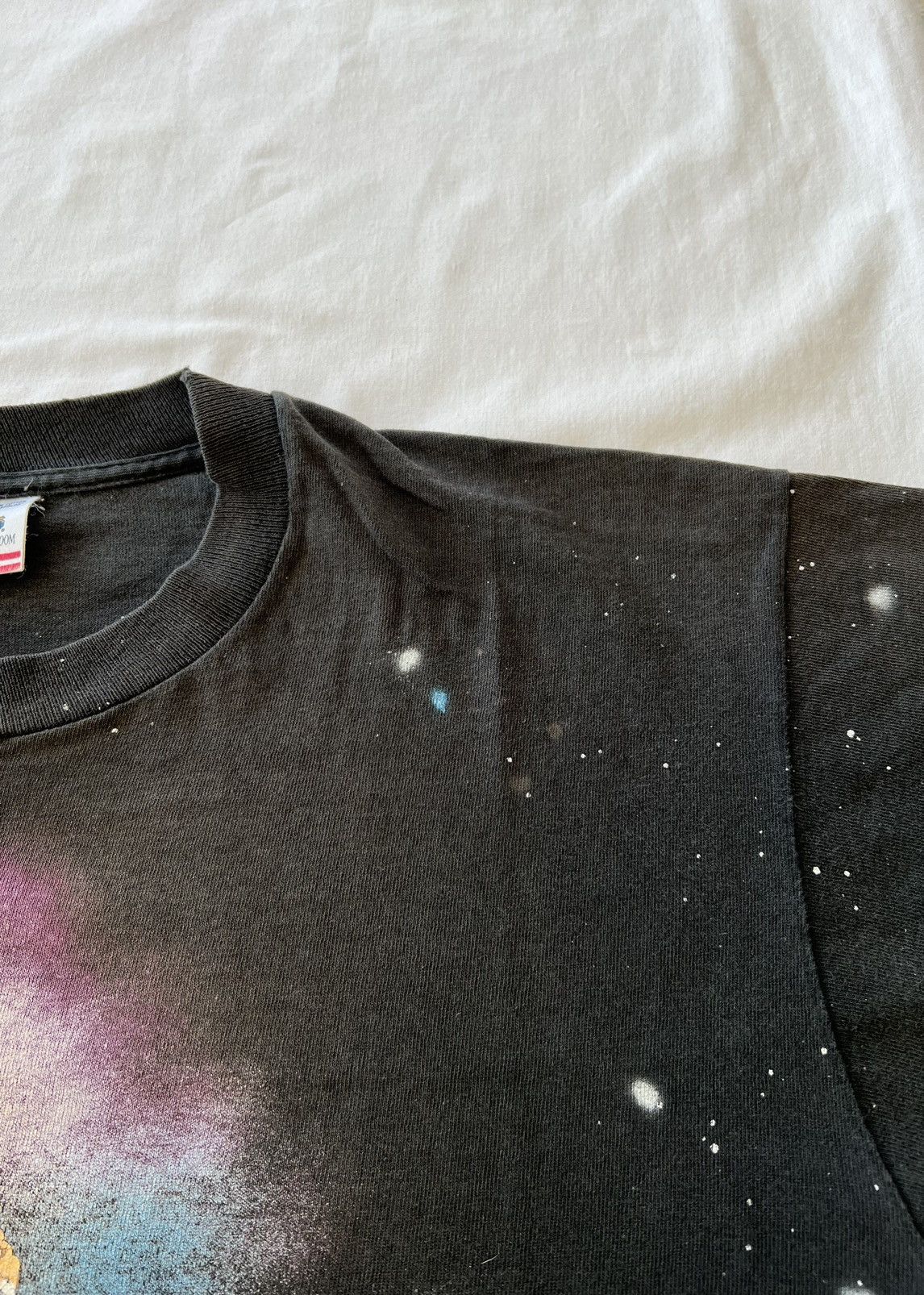 Band Tees Vintage 90s Elvis Presley The Legend Faded Black Tee Size US L / EU 52-54 / 3 - 15 Thumbnail