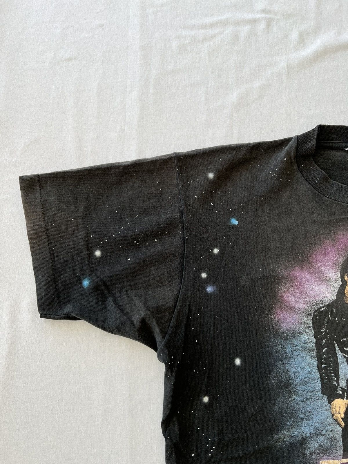Band Tees Vintage 90s Elvis Presley The Legend Faded Black Tee Size US L / EU 52-54 / 3 - 13 Thumbnail
