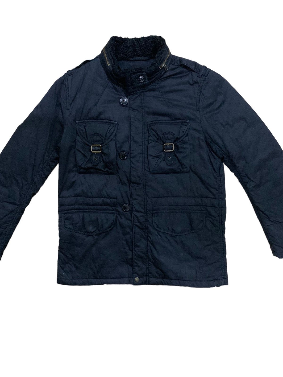 If Six Was Nine × Japanese Brand × Jun Takahashi Japanese Uniqlo Multipocket Bondage Jacket Size US M / EU 48-50 / 2 - 5 Thumbnail