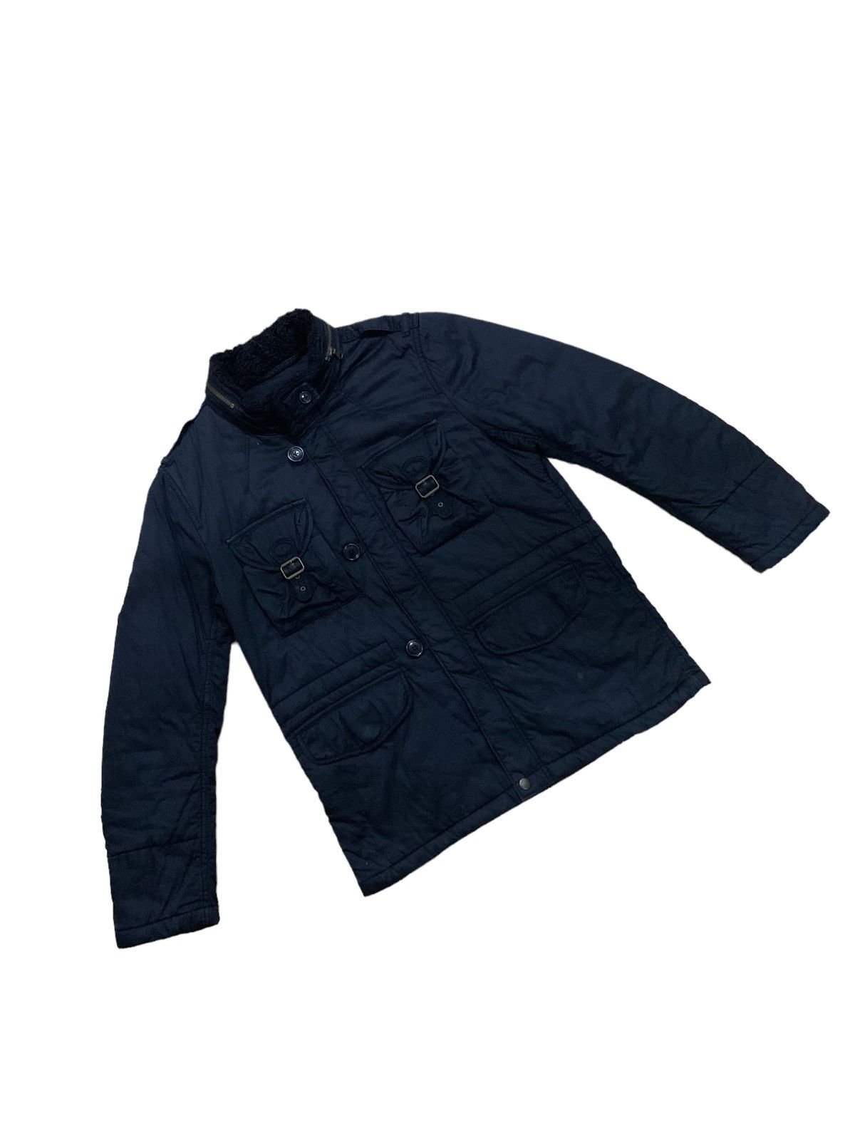 If Six Was Nine × Japanese Brand × Jun Takahashi Japanese Uniqlo Multipocket Bondage Jacket Size US M / EU 48-50 / 2 - 10 Thumbnail