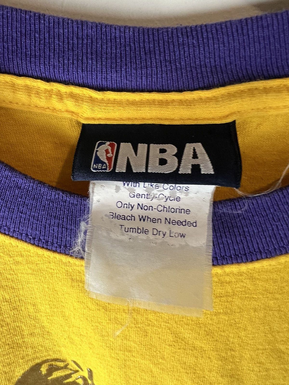 NBA Vintage NBA Los Angeles Lakers Ringer Tee Size US L / EU 52-54 / 3 - 5 Thumbnail