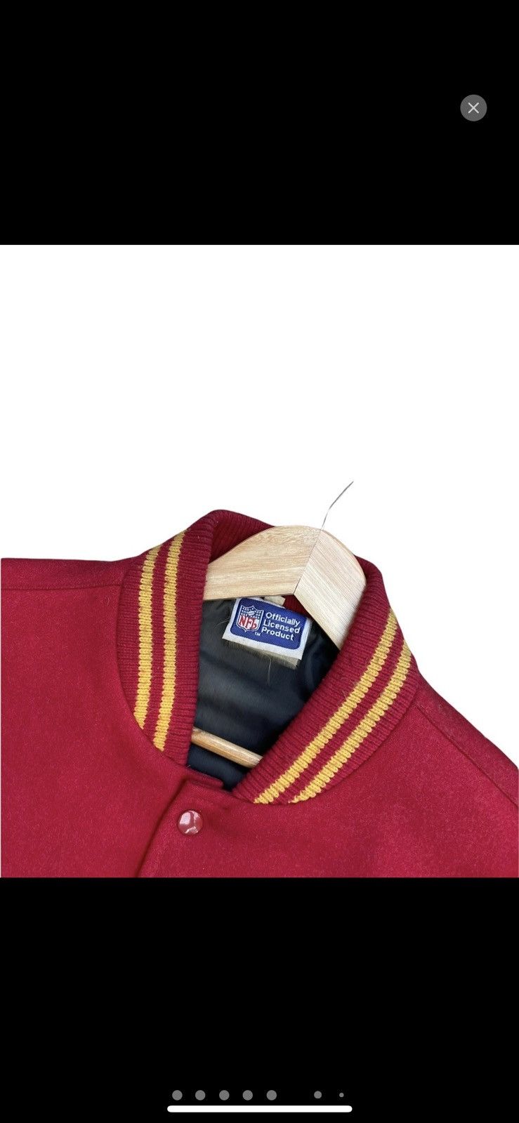 NFL San Francisco 49 ers Varsity Jacket Size US XL / EU 56 / 4 - 6 Thumbnail