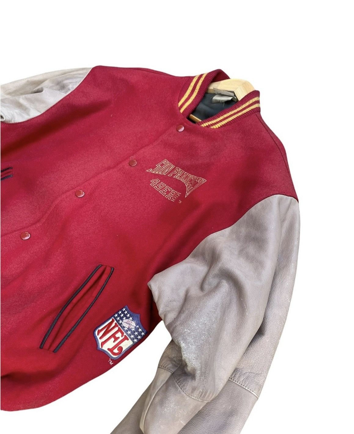 NFL San Francisco 49 ers Varsity Jacket Size US XL / EU 56 / 4 - 3 Thumbnail