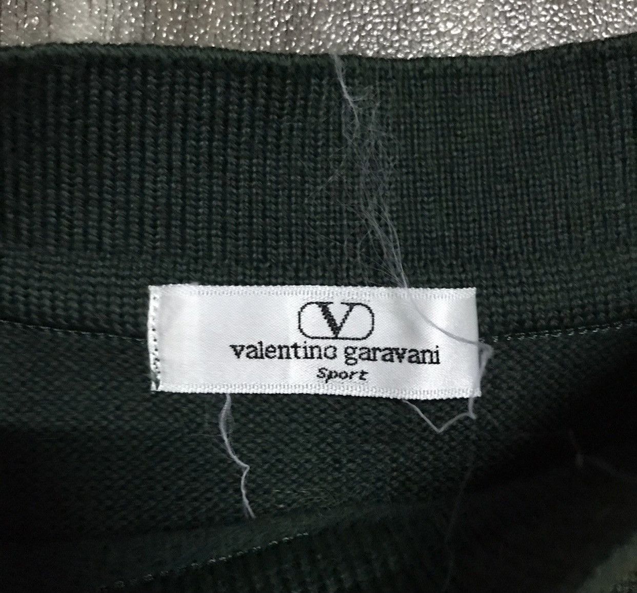 Valentino × Vintage Vintage Valentino Garavani Knitwear Sweatshirt Size US M / EU 48-50 / 2 - 6 Thumbnail