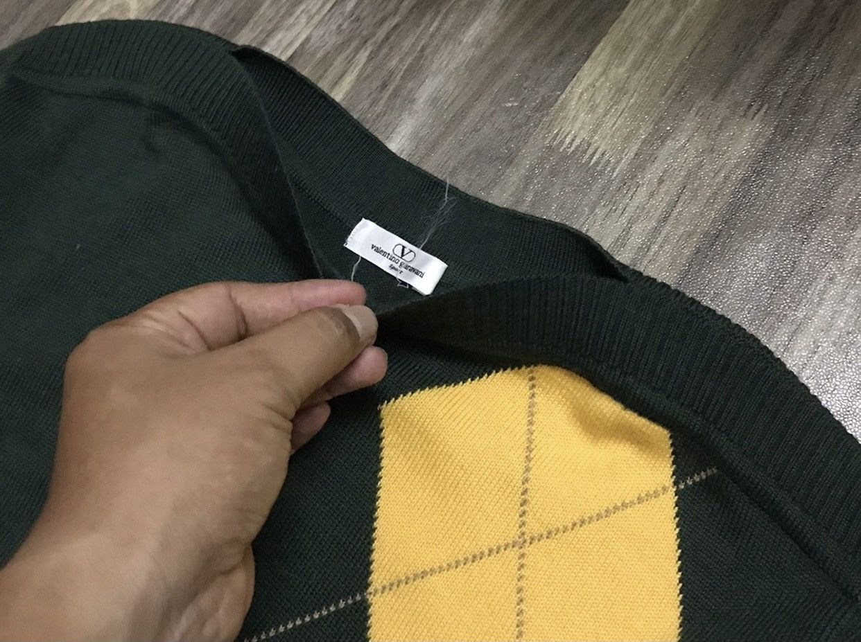 Valentino × Vintage Vintage Valentino Garavani Knitwear Sweatshirt Size US M / EU 48-50 / 2 - 12 Thumbnail