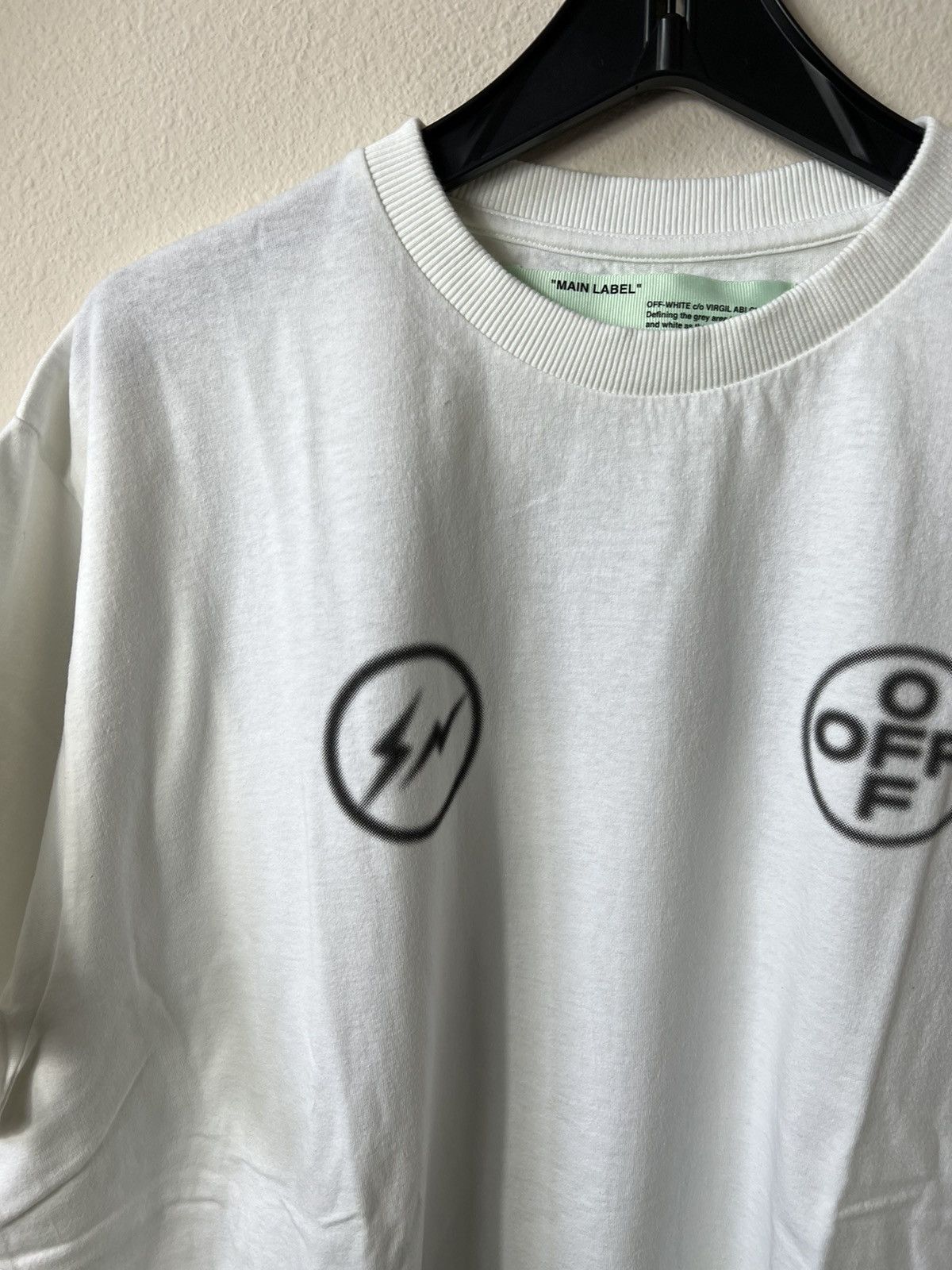 Off-White Off-White Fragment T-Shirt Size US M / EU 48-50 / 2 - 3 Thumbnail