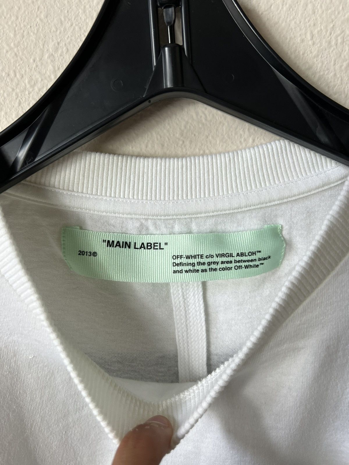Off-White Off-White Fragment T-Shirt Size US M / EU 48-50 / 2 - 7 Thumbnail