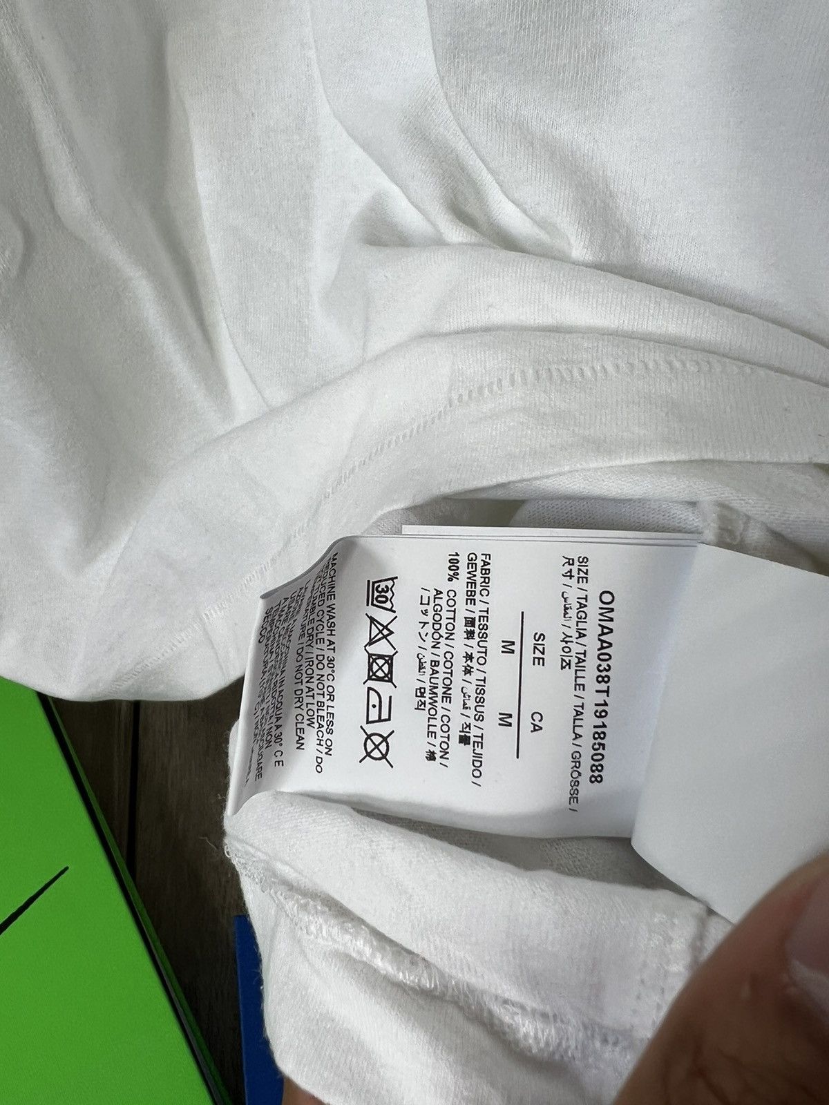 Off-White Off-White Fragment T-Shirt Size US M / EU 48-50 / 2 - 9 Thumbnail
