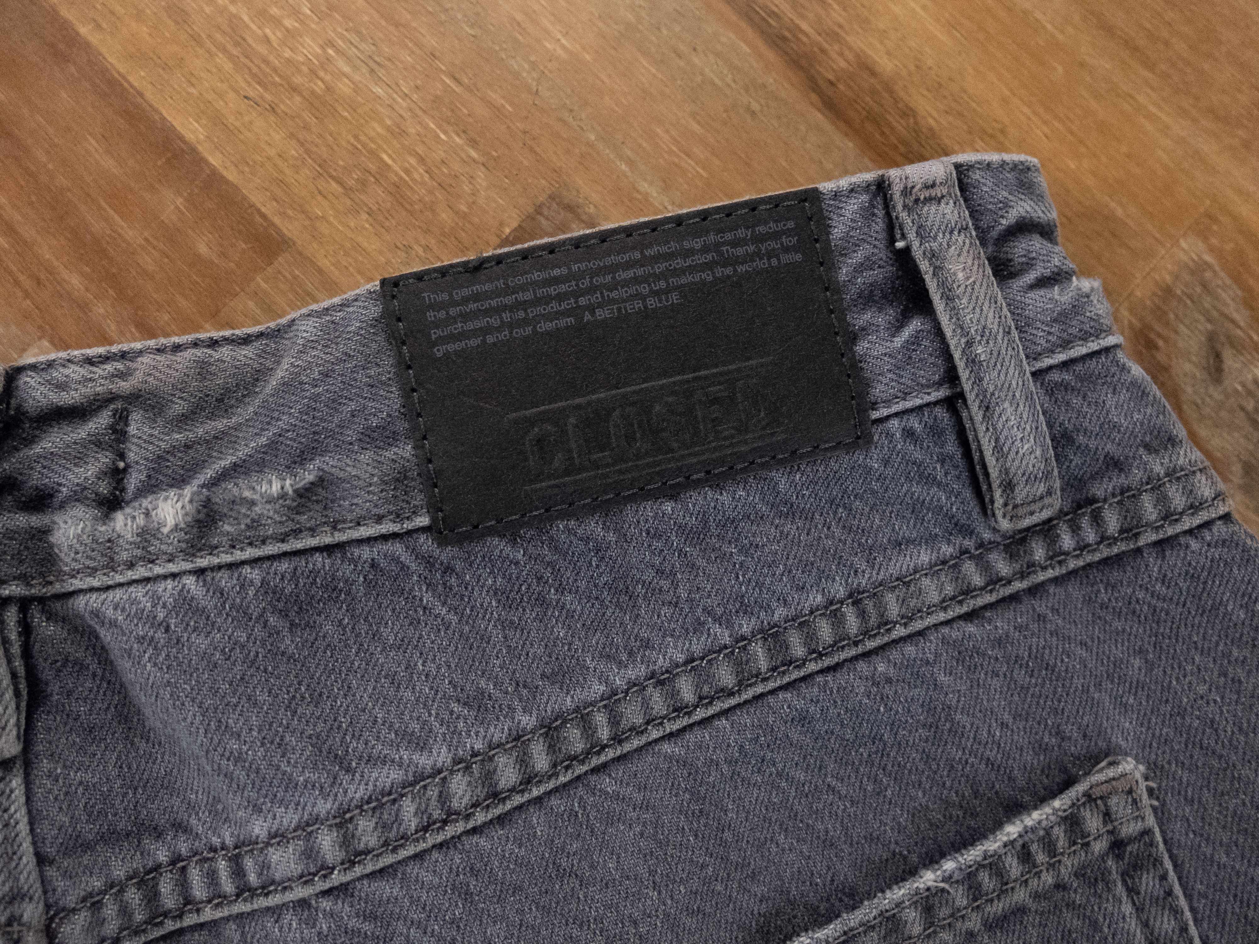 CLOSED CLOSED gray bogus straight organic cotton denim jeans 30 US Size US 30 / EU 46 - 11 Thumbnail