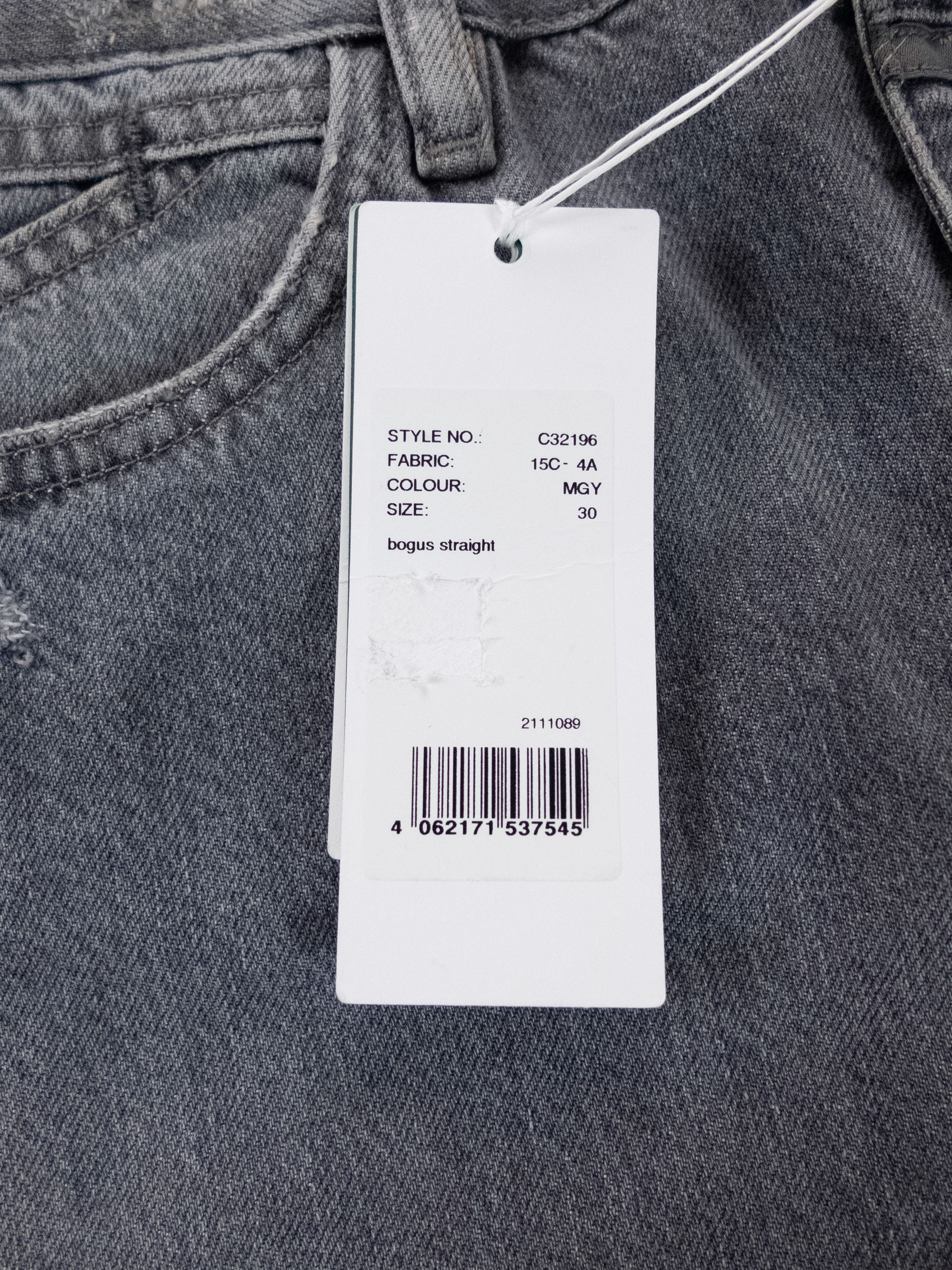 CLOSED CLOSED gray bogus straight organic cotton denim jeans 30 US Size US 30 / EU 46 - 5 Thumbnail