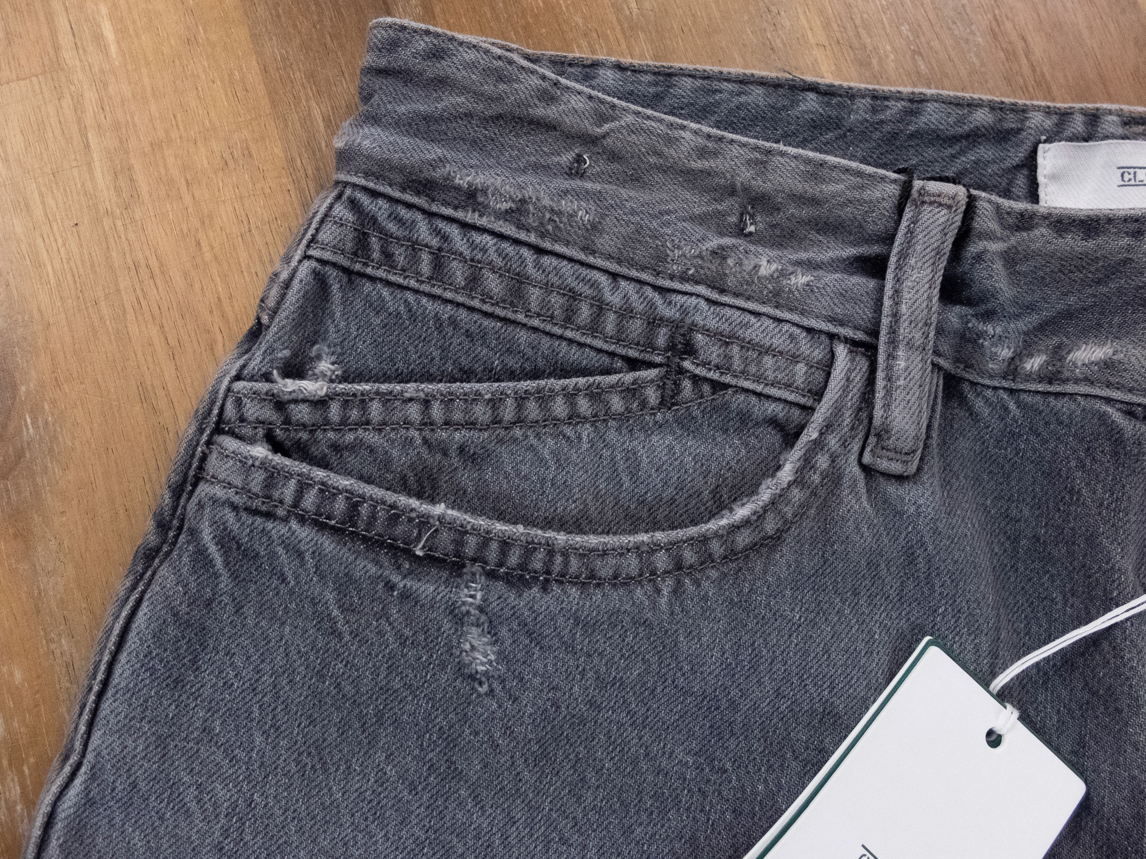 CLOSED CLOSED gray bogus straight organic cotton denim jeans 30 US Size US 30 / EU 46 - 7 Thumbnail