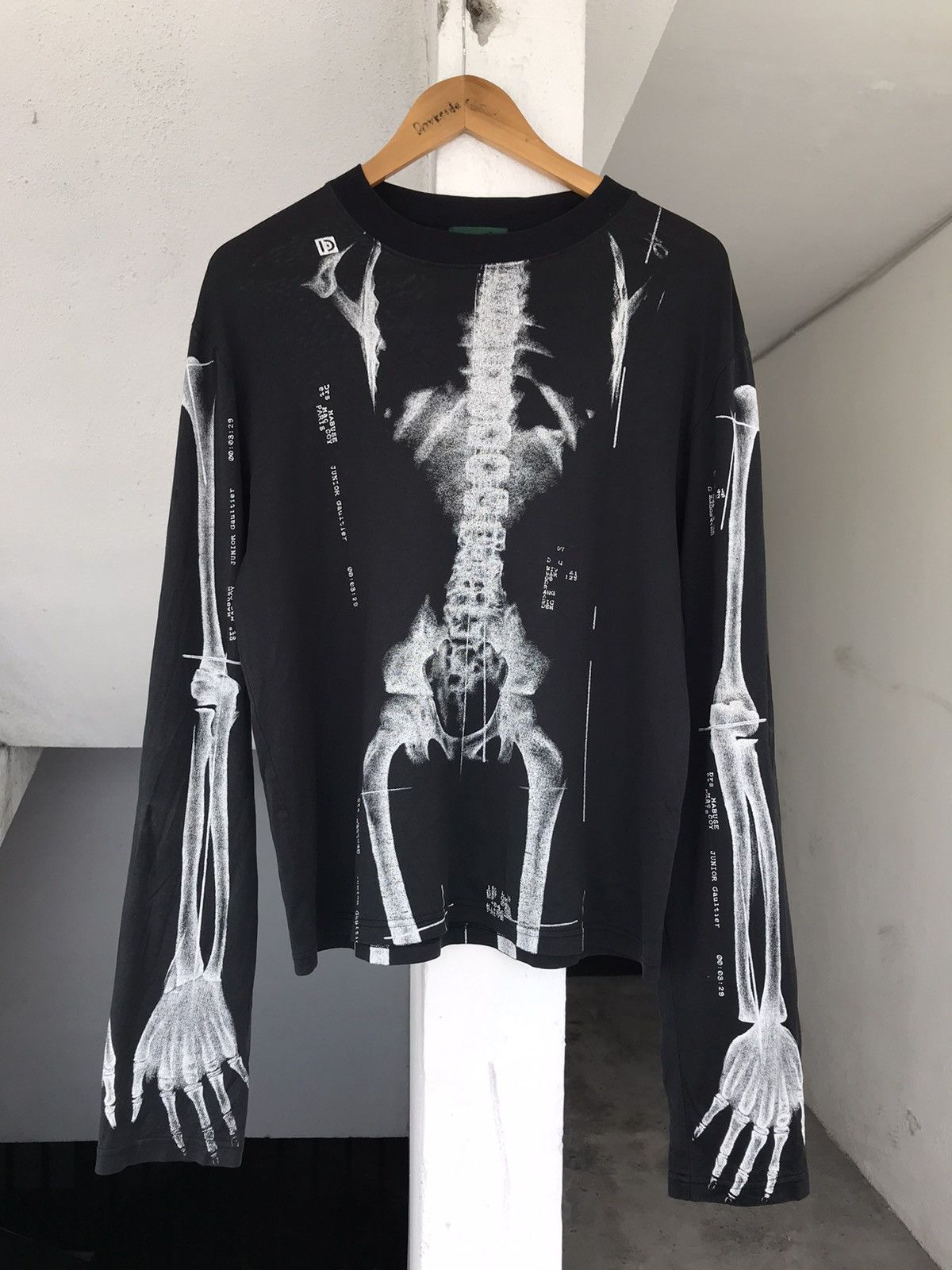 Jean Paul Gaultier 1990 ICONIC JEAN PAUL GAUILTER X RAY Size US M / EU 48-50 / 2 - 2 Thumbnail