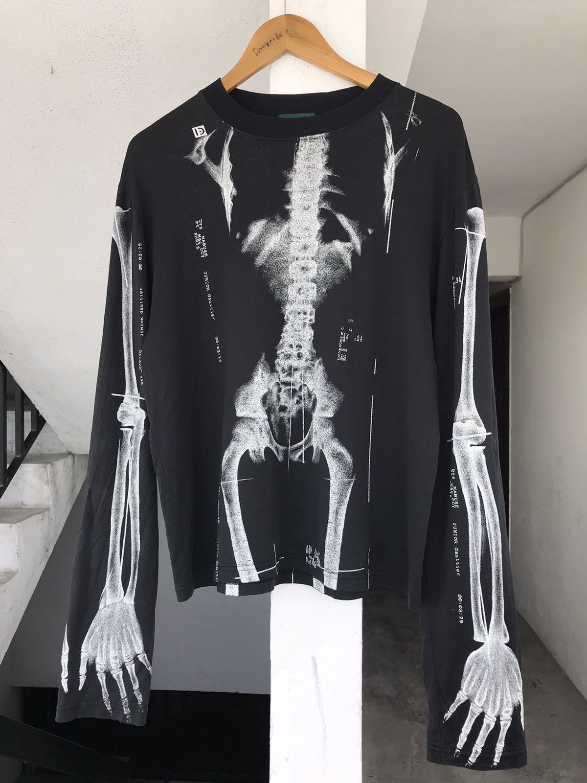 Jean Paul Gaultier 1990 ICONIC JEAN PAUL GAUILTER X RAY Size US M / EU 48-50 / 2 - 4 Thumbnail