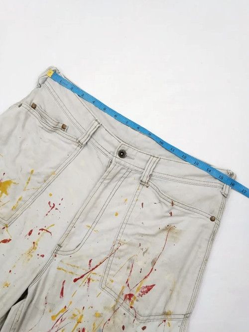 Japanese Brand Evenriver Double Knee Custom Painter Distressed Jeans Cargo Size US 31 - 7 Thumbnail