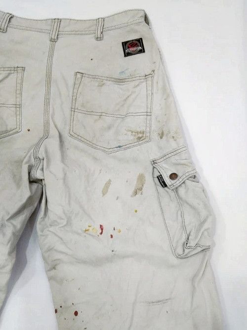 Japanese Brand Evenriver Double Knee Custom Painter Distressed Jeans Cargo Size US 31 - 4 Thumbnail