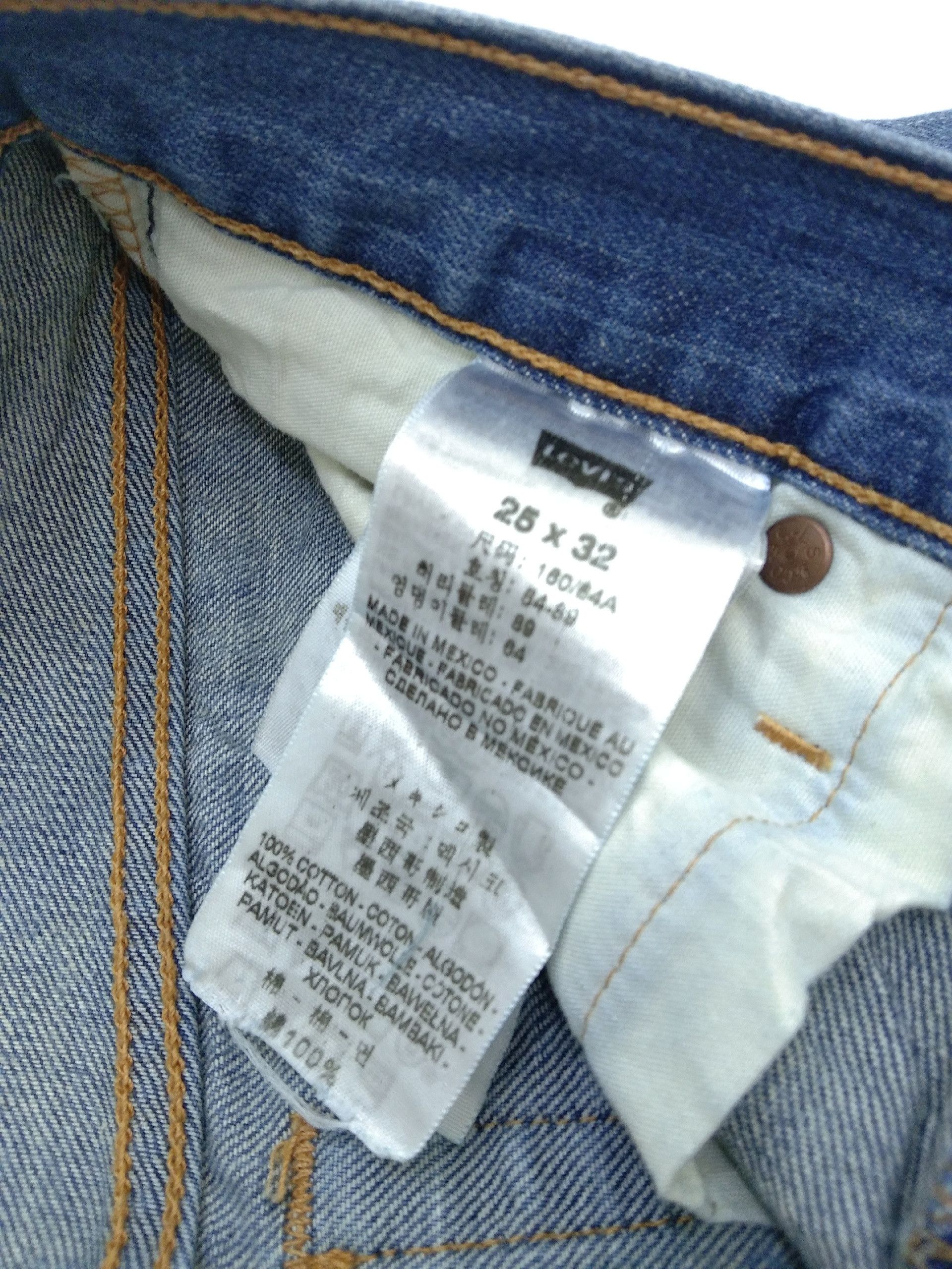 Levi's Vintage Levi's 501 Jeans 29x31 Size US 29 - 7 Thumbnail