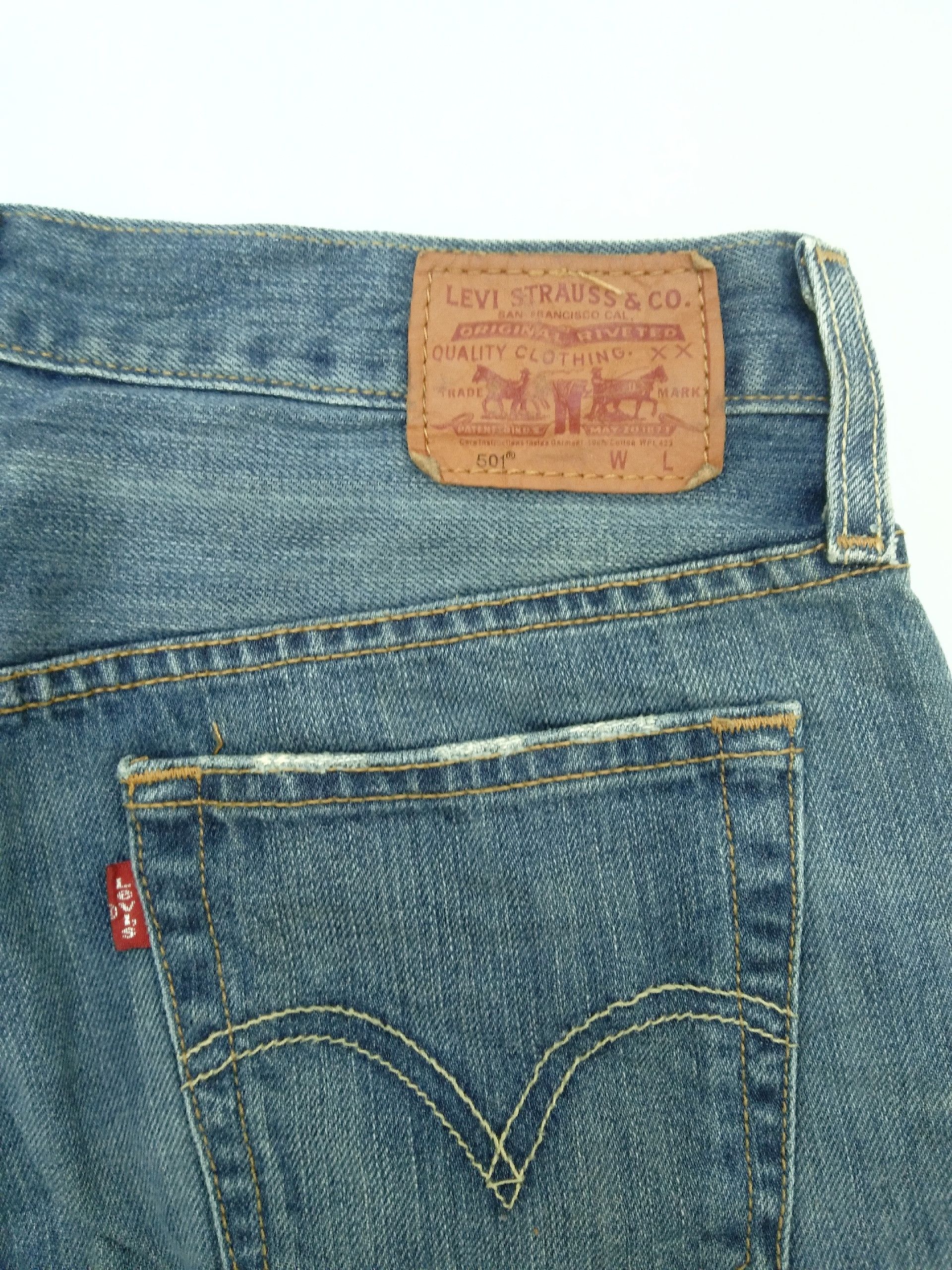 Levi's Vintage Levi's 501 Jeans 29x31 Size US 29 - 3 Thumbnail