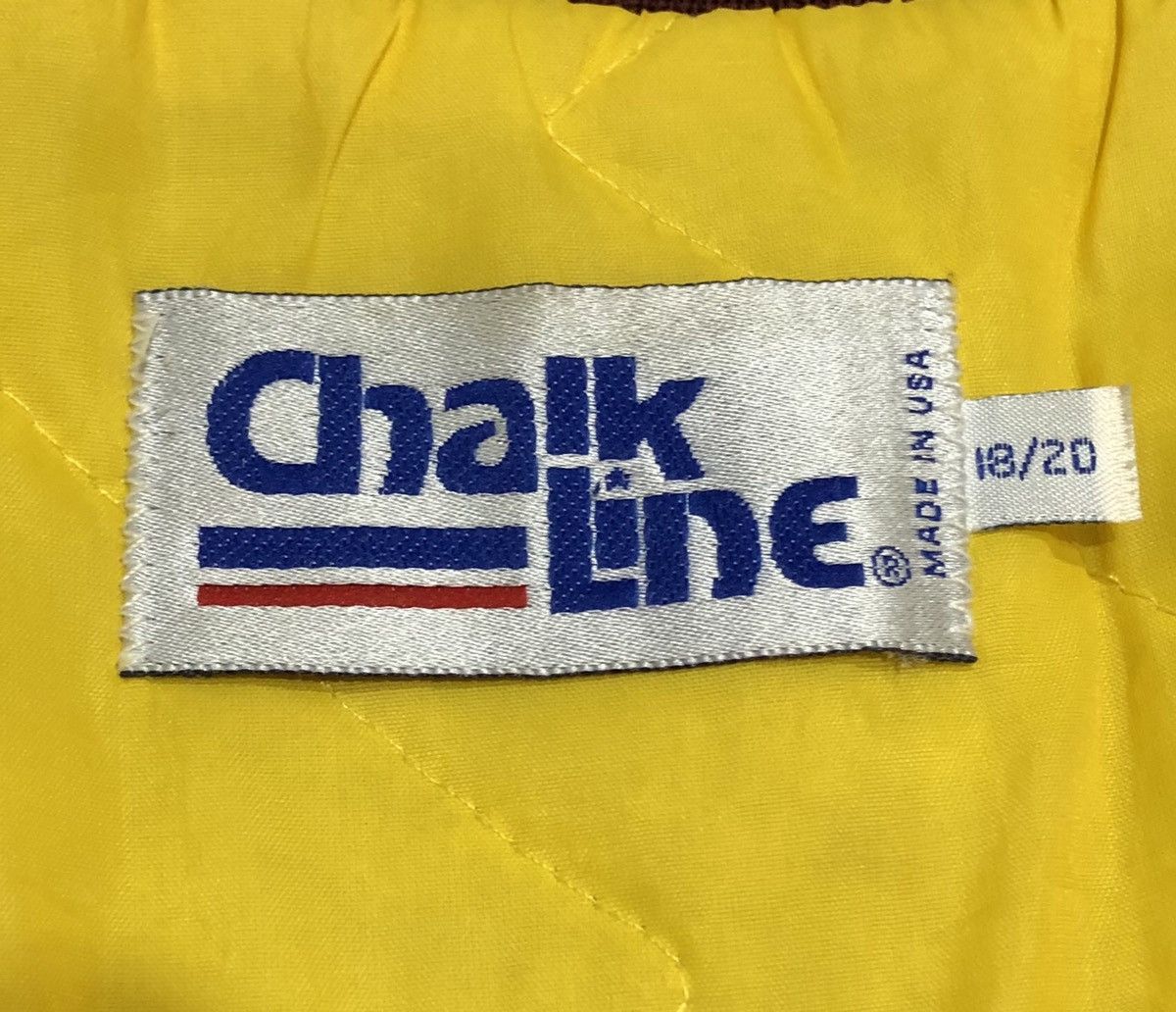 Chalk Line Vintage 90s NFL Washington Redskins Chalk Satin Football Size US S / EU 44-46 / 1 - 9 Thumbnail