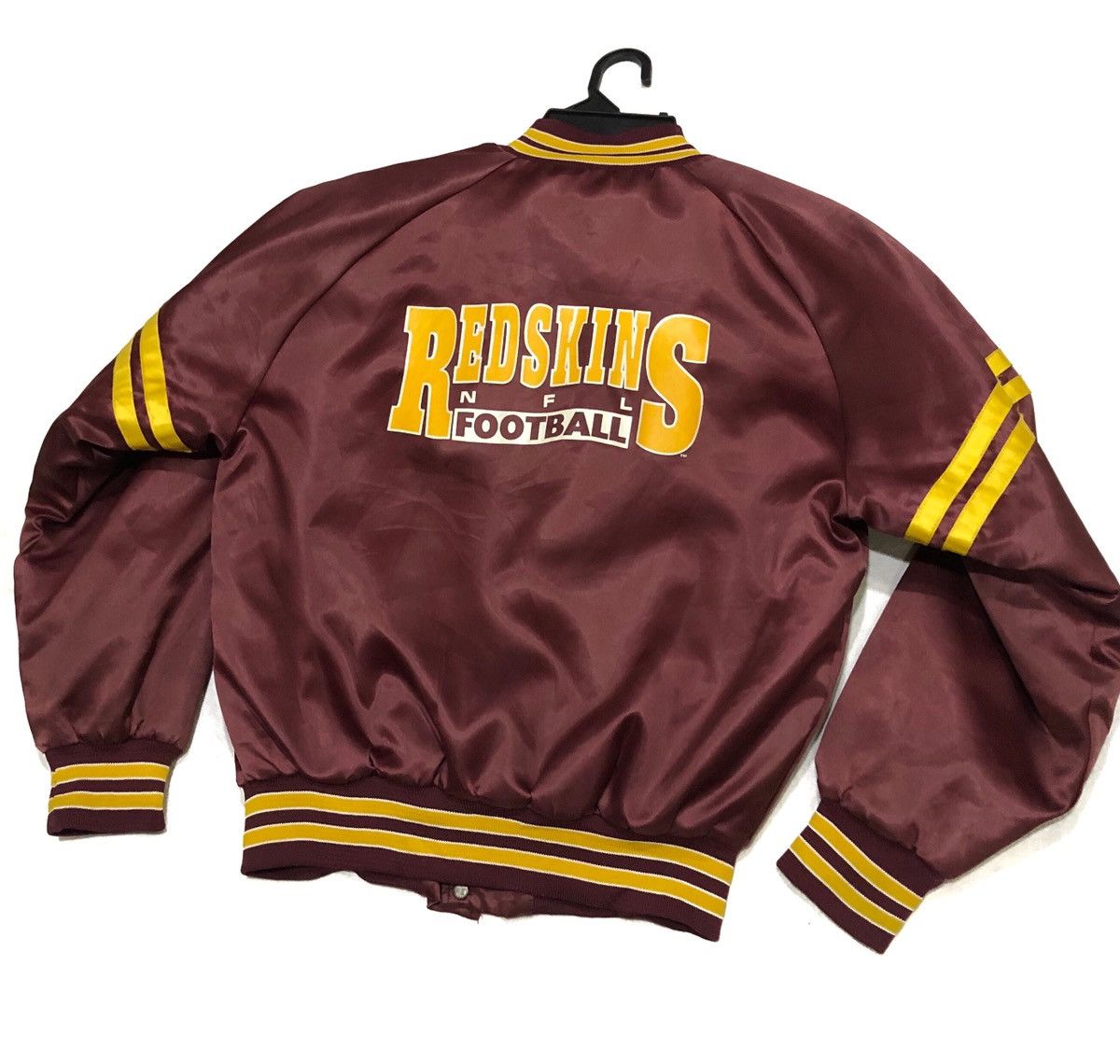 Chalk Line Vintage 90s NFL Washington Redskins Chalk Satin Football Size US S / EU 44-46 / 1 - 4 Thumbnail