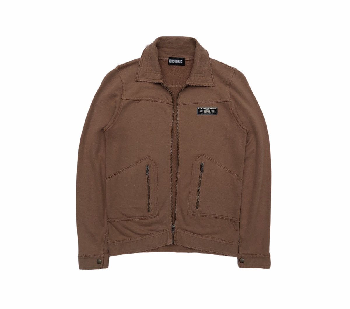 Hysteric Glamour Hysteric Glamour Reverse Stitched Zip-Up Jacket / Sweater Size US S / EU 44-46 / 1 - 1 Thumbnail