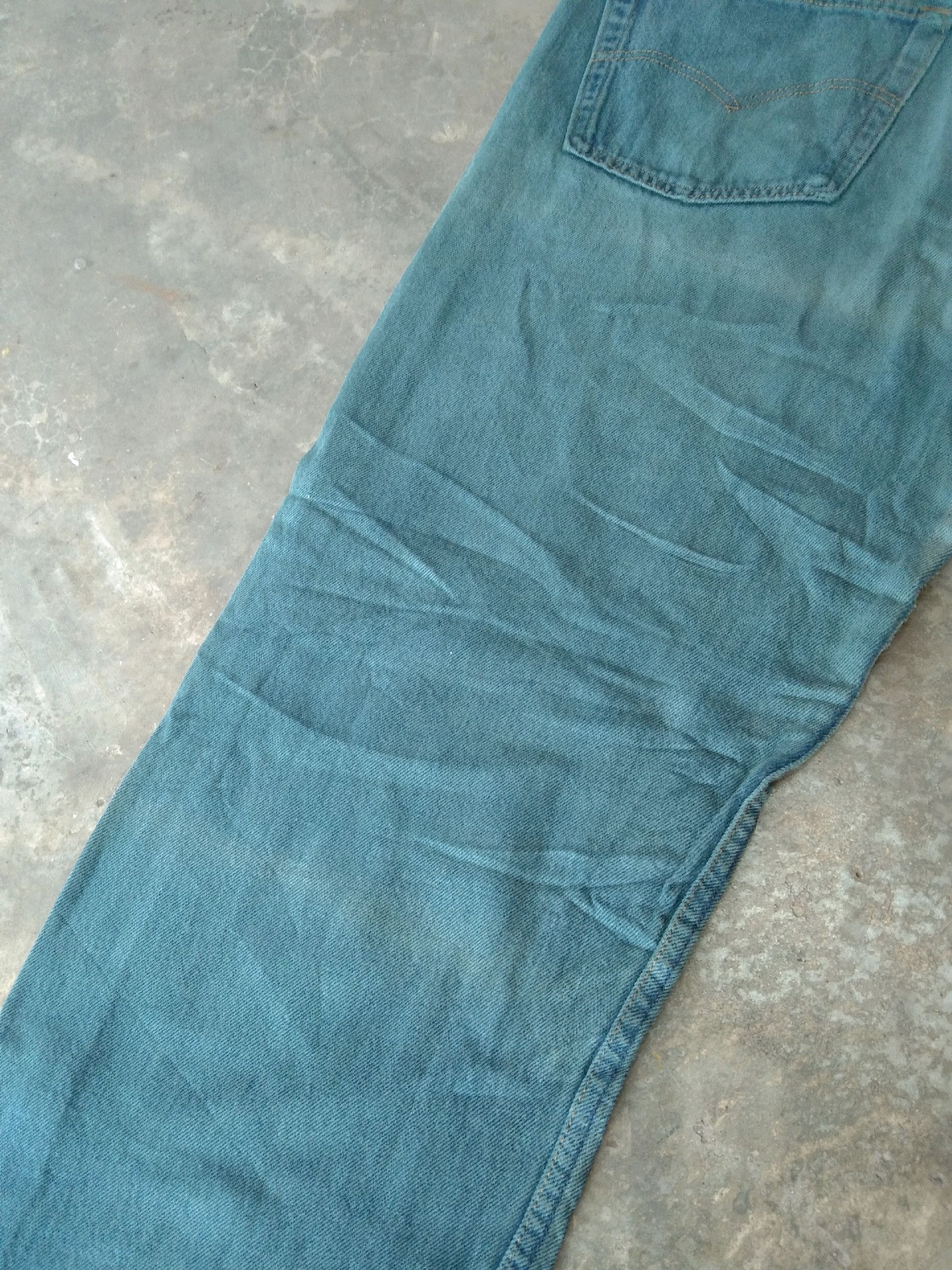 Levi's 90s Vintage Levi's 501 Made In USA Distressed Jeans 36x30 Size US 36 / EU 52 - 5 Thumbnail