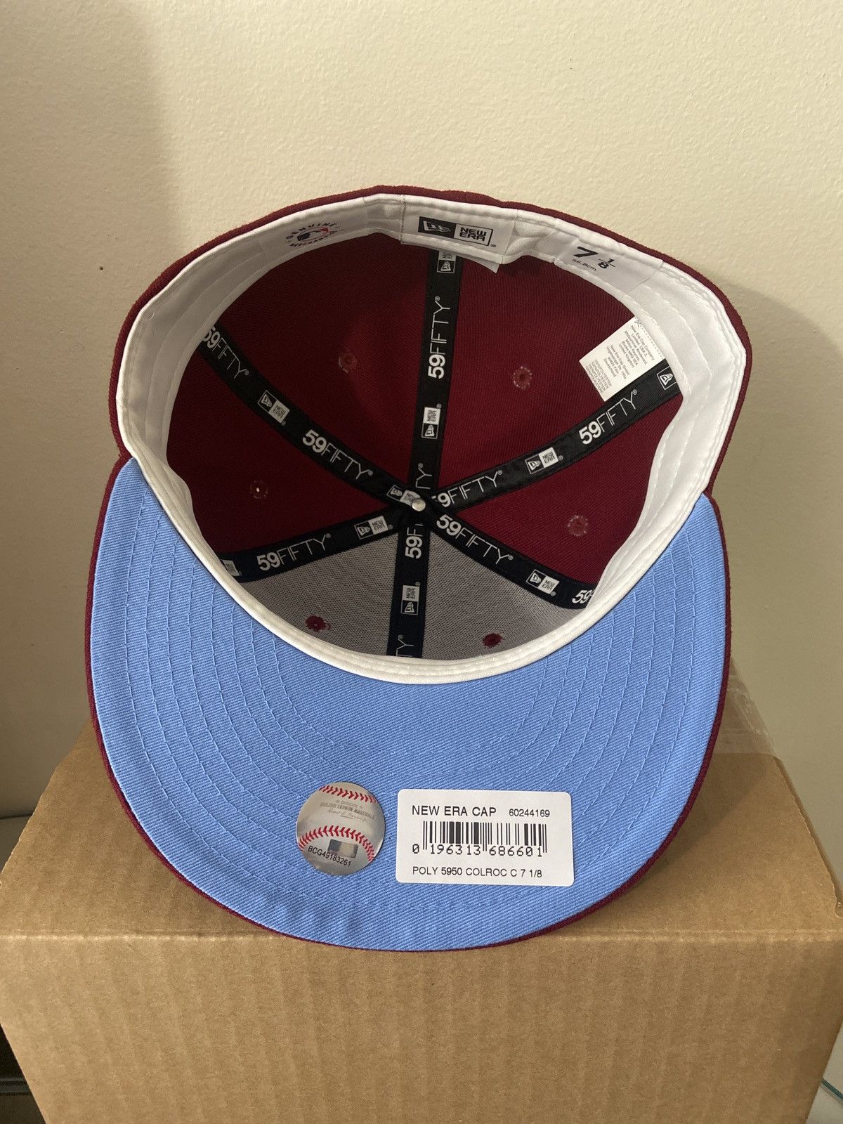 New Era Topperz Colorado Rockies Color Flip Edition 5950 Size 7 1/8 Size ONE SIZE - 6 Thumbnail