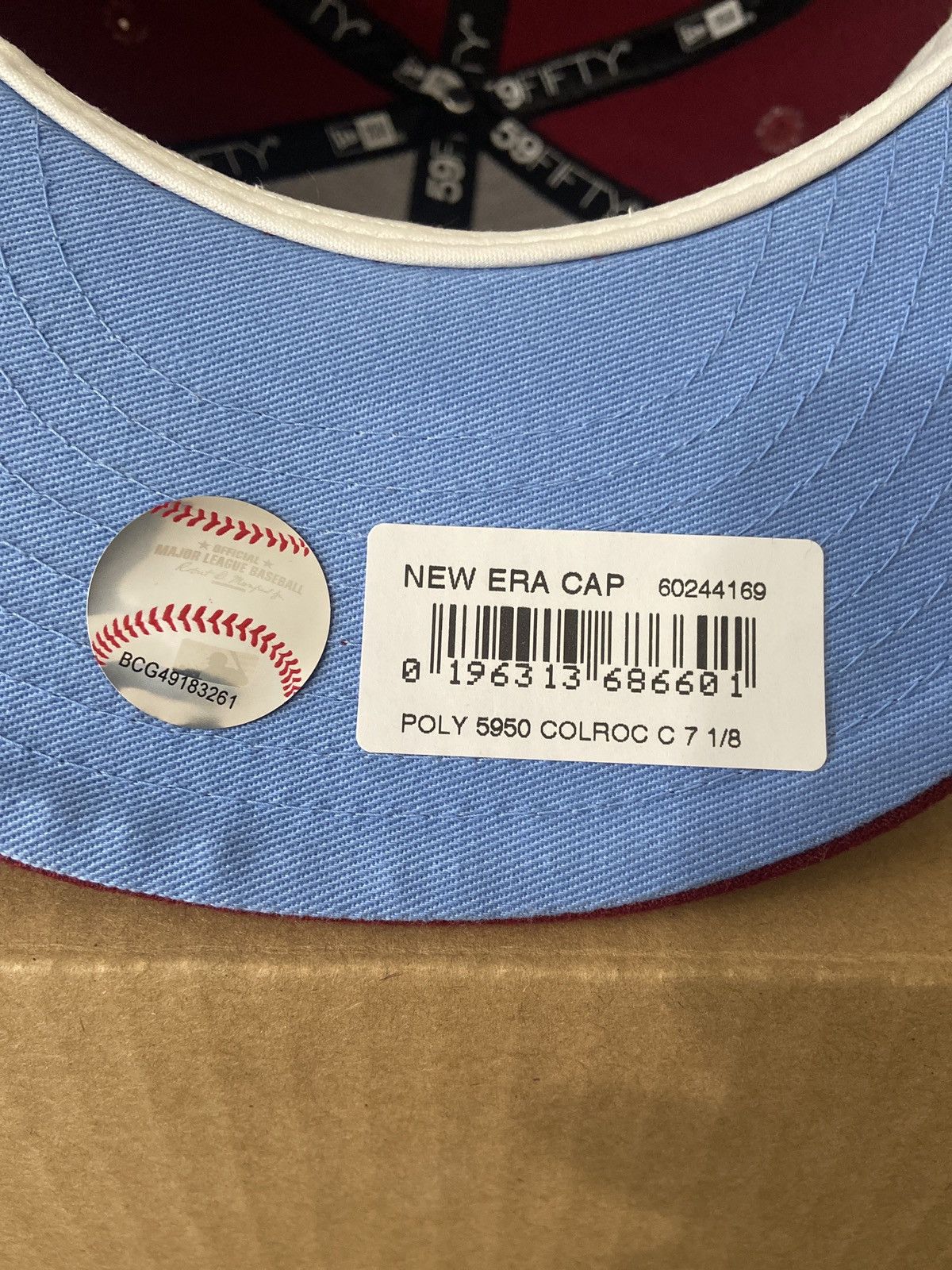 New Era Topperz Colorado Rockies Color Flip Edition 5950 Size 7 1/8 Size ONE SIZE - 8 Thumbnail