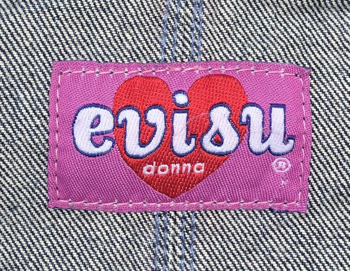 Evisu Evisu Donna Denim Women Jacket Size S / US 4 / IT 40 - 11 Thumbnail