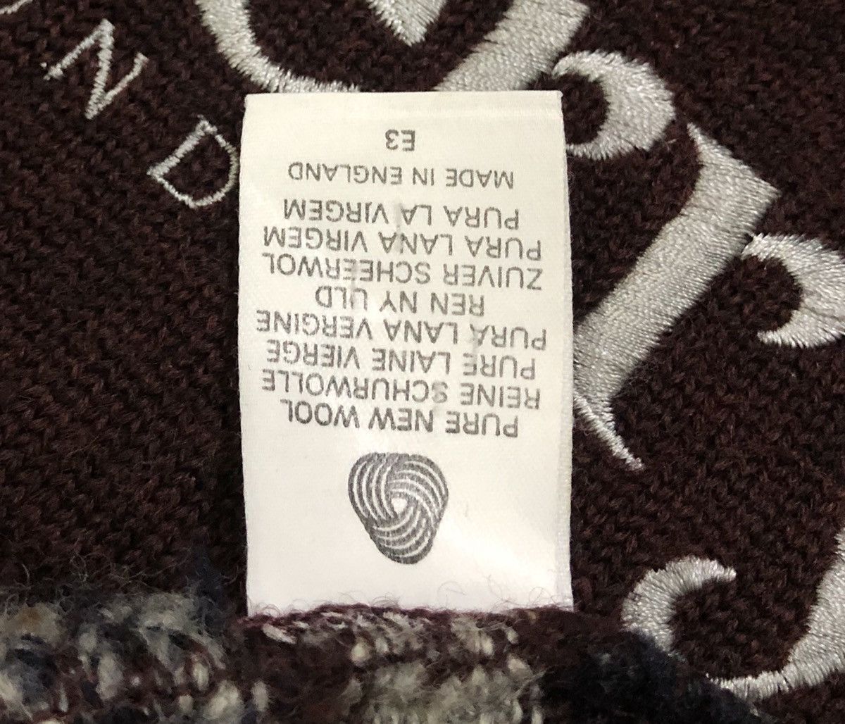 Burberry VTG Burberrys Embroidered Knitwear Pure New Wool Sweatshirt Size US L / EU 52-54 / 3 - 13 Thumbnail