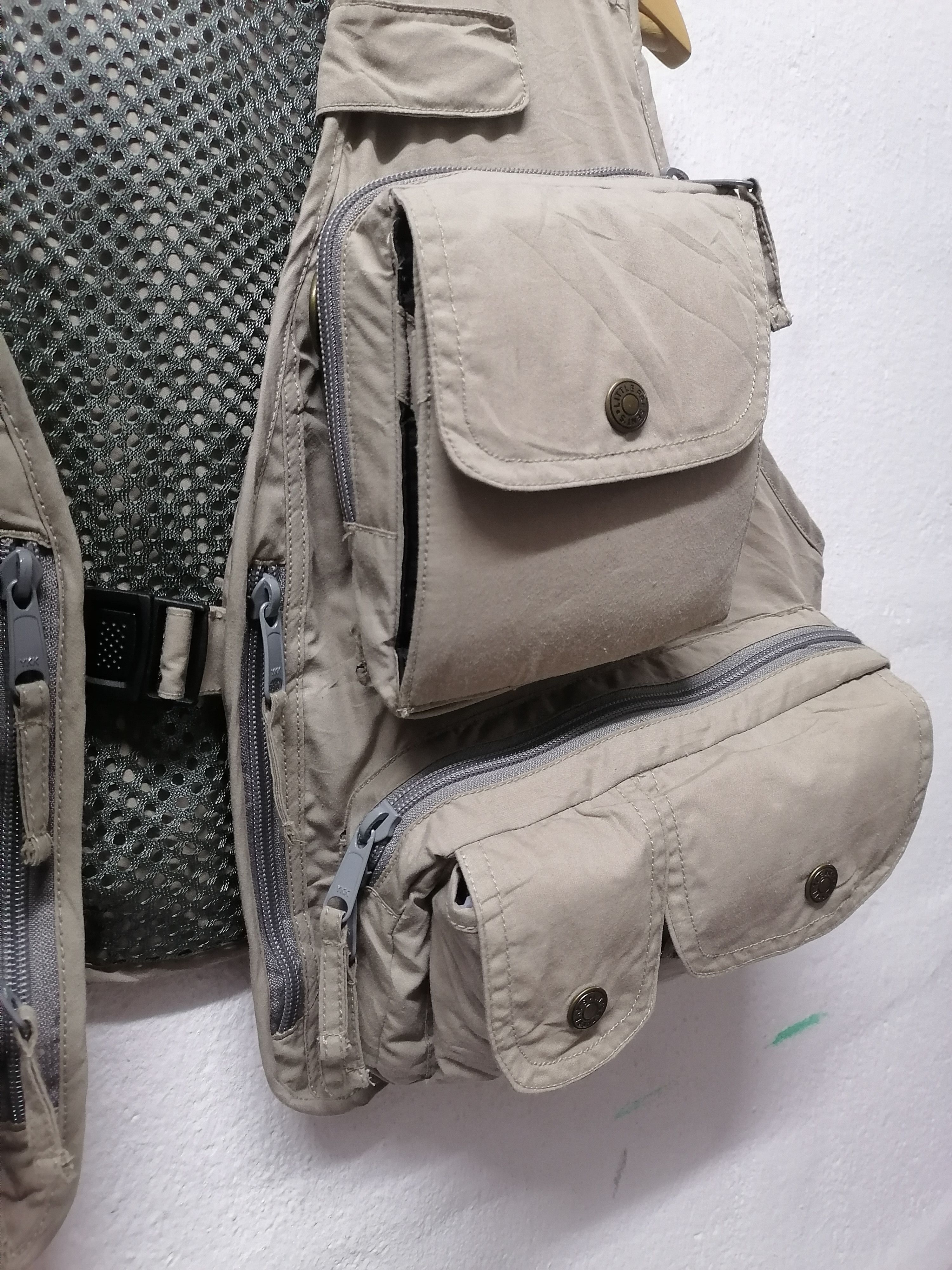 Other Rare❗Utility Tactical Pocket Little Present's Crop Vest🔥 Size US M / EU 48-50 / 2 - 6 Thumbnail