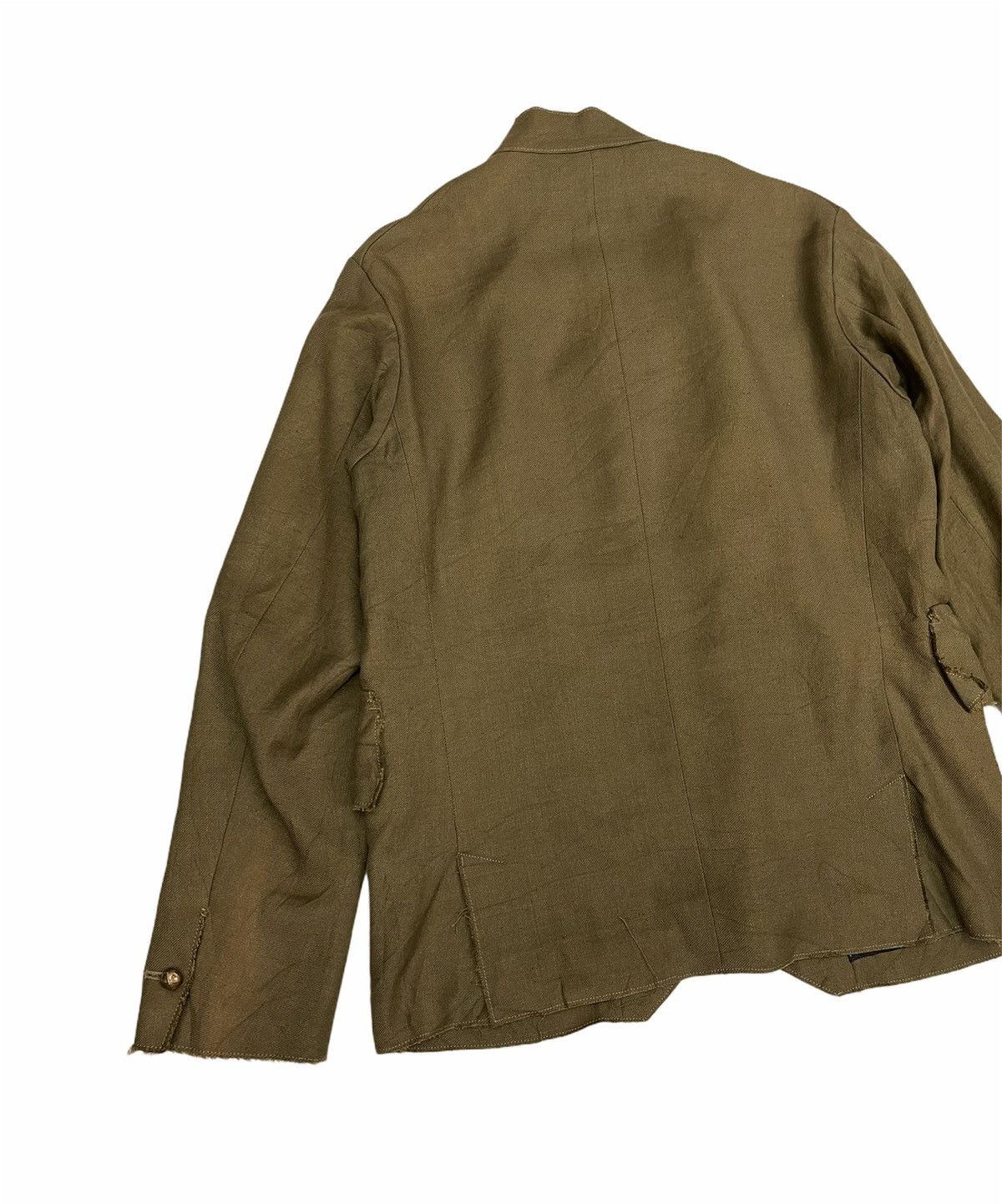 *A VONTADE A VONTADE Double Breasted Unfinished Reconstruct Jacket Size US M / EU 48-50 / 2 - 5 Thumbnail