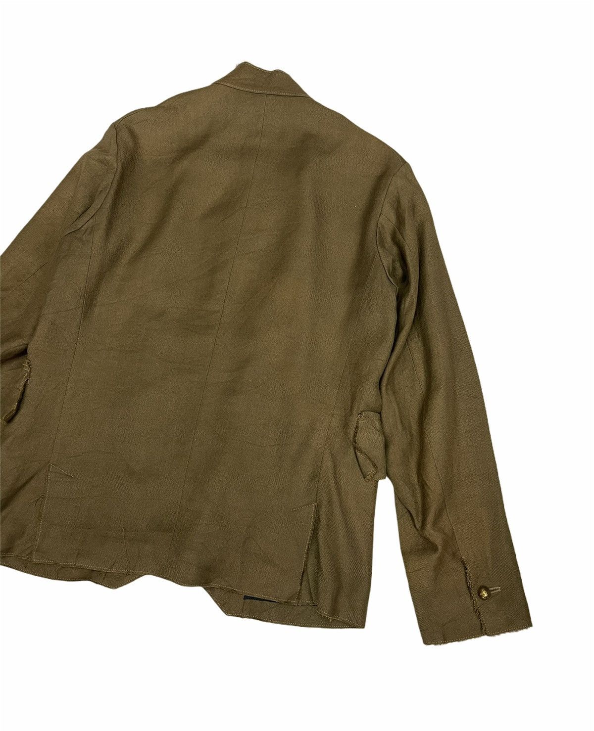 *A VONTADE A VONTADE Double Breasted Unfinished Reconstruct Jacket Size US M / EU 48-50 / 2 - 6 Thumbnail