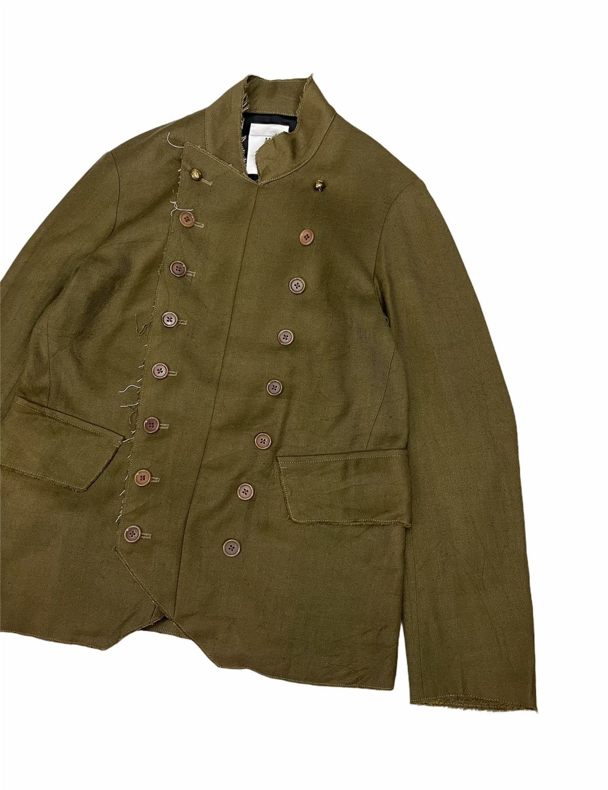 *A VONTADE A VONTADE Double Breasted Unfinished Reconstruct Jacket Size US M / EU 48-50 / 2 - 4 Thumbnail