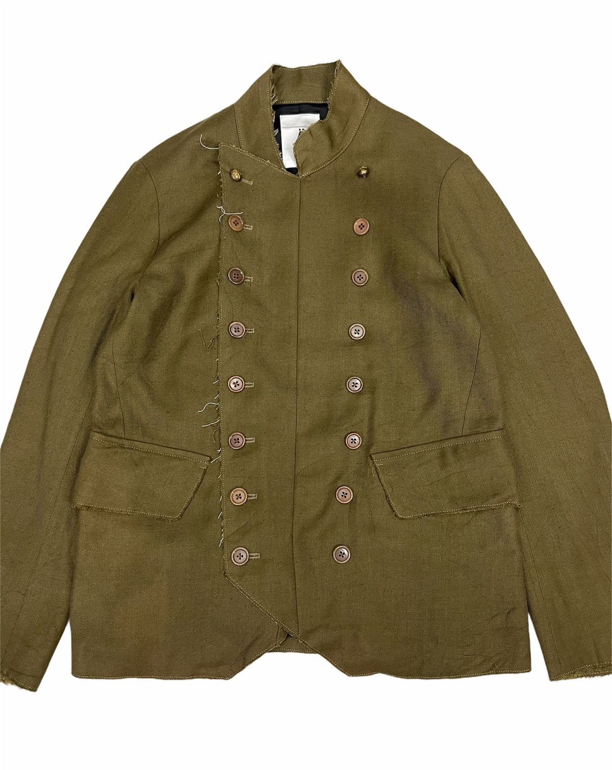 *A VONTADE A VONTADE Double Breasted Unfinished Reconstruct Jacket Size US M / EU 48-50 / 2 - 7 Thumbnail