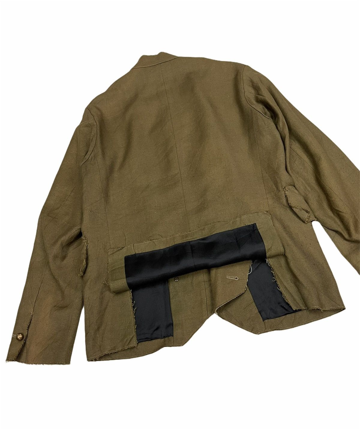*A VONTADE A VONTADE Double Breasted Unfinished Reconstruct Jacket Size US M / EU 48-50 / 2 - 8 Thumbnail