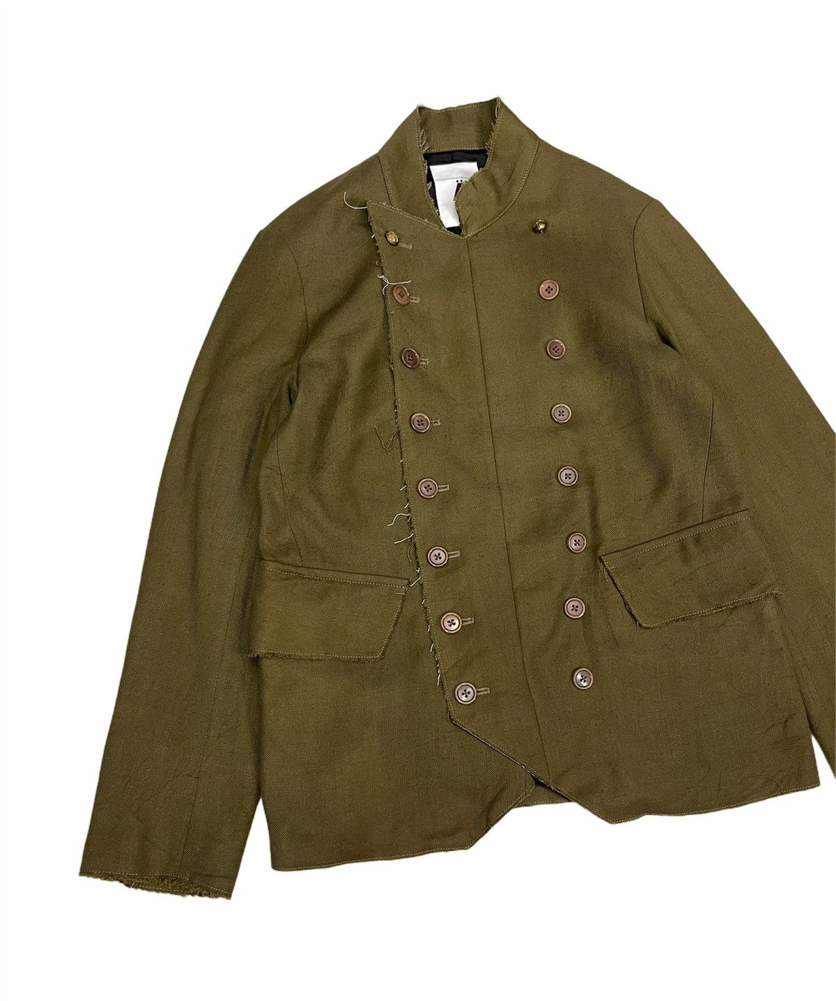 *A VONTADE A VONTADE Double Breasted Unfinished Reconstruct Jacket Size US M / EU 48-50 / 2 - 3 Thumbnail